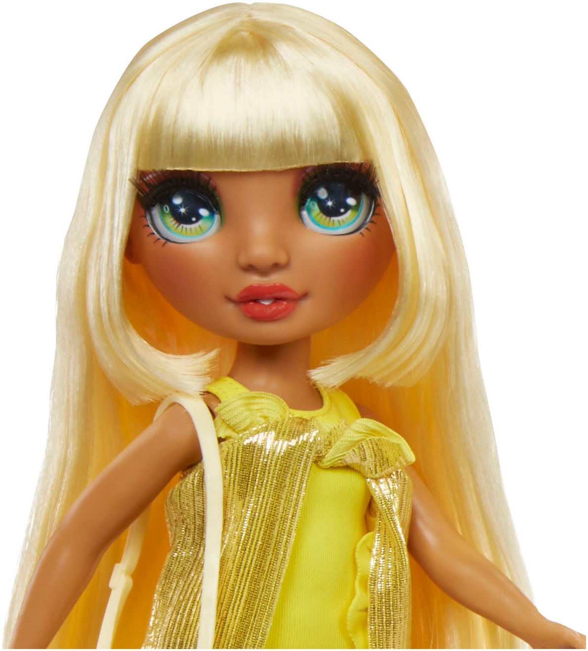 RAINBOW HIGH Anziehpuppe »Rainbow High Swim & Style Fashion Doll- Sunny (Yellow)«