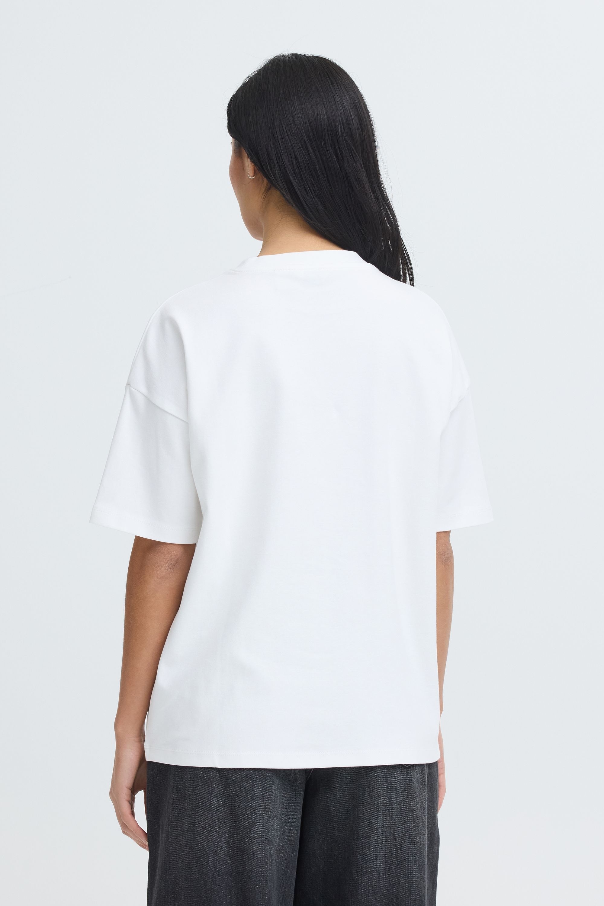 OXMO Rundhalsshirt »Rundhalsshirt OXNSandy Boxy«