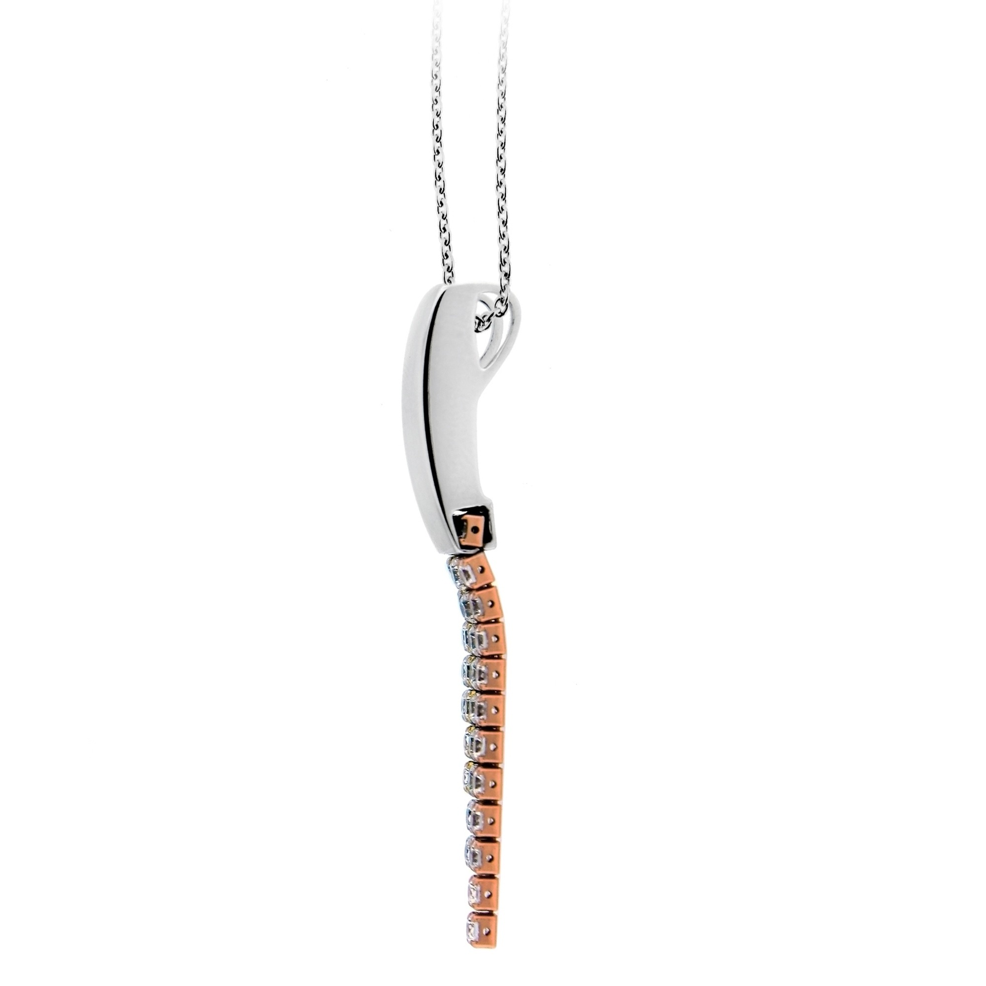 Smart Jewel Kette mit Anhänger »Kette Zirkonia Steine als Behang, Silber 925«