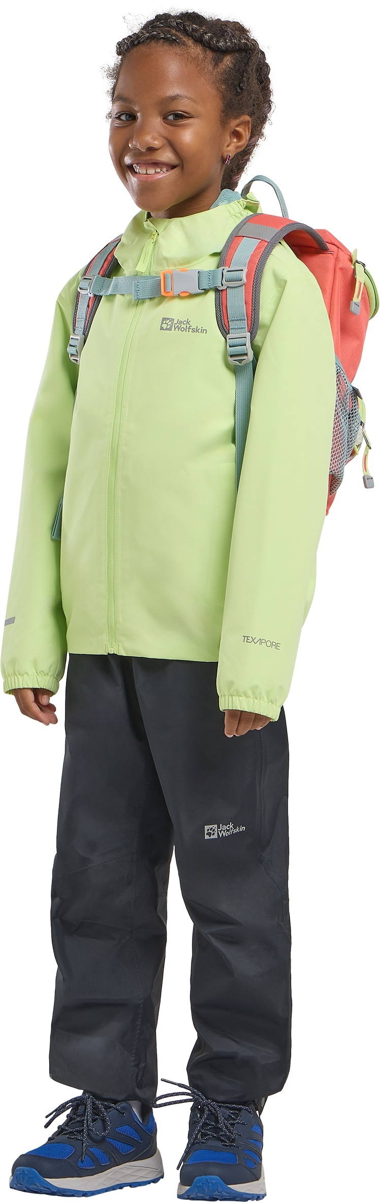 Jack Wolfskin Outdoorjacke »FLAZE JACKET K« mit Kapuze