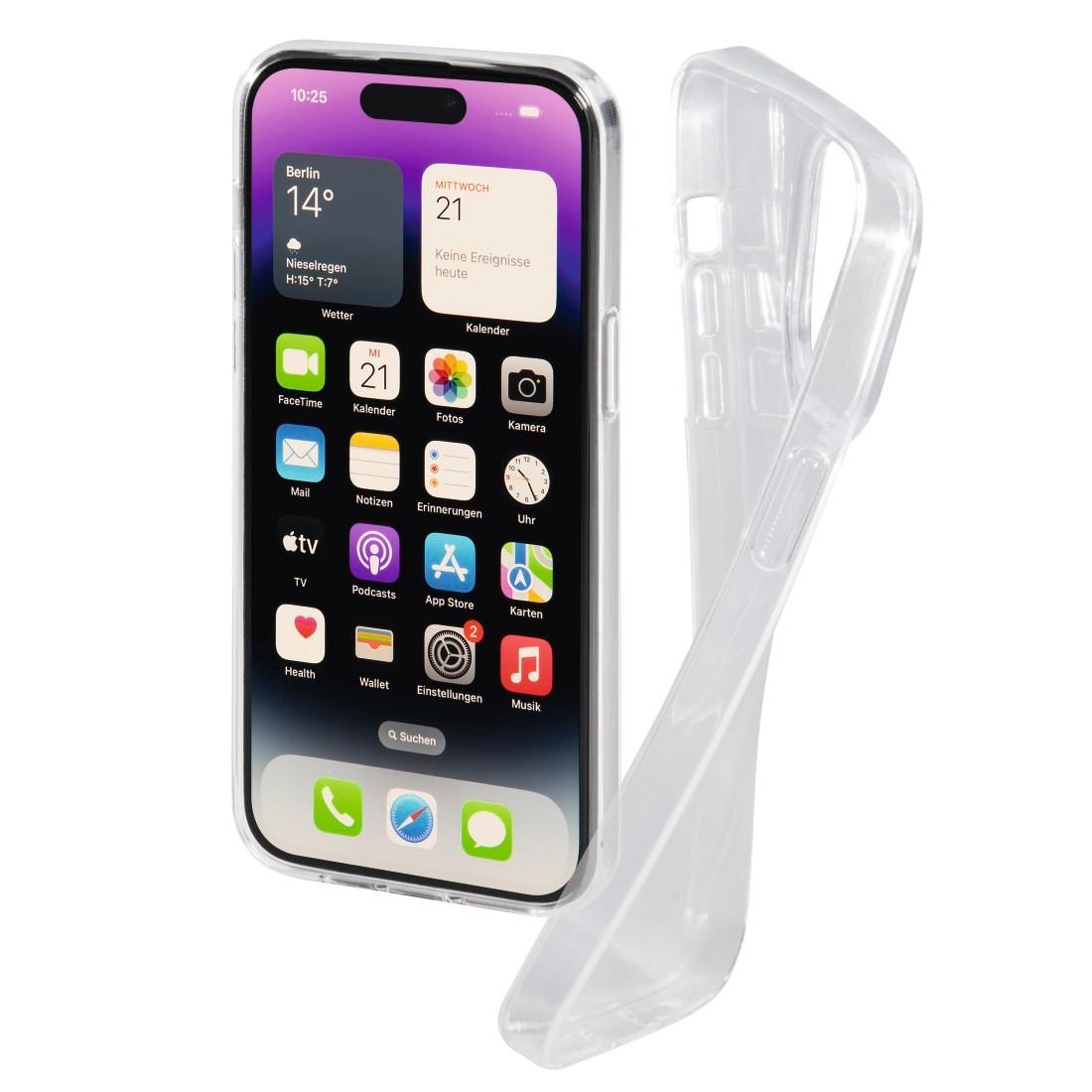 Smartphone-Hülle »Cover "Crystal Clear" für Apple iPhone 14 Pro, Transparent«, iPhone...