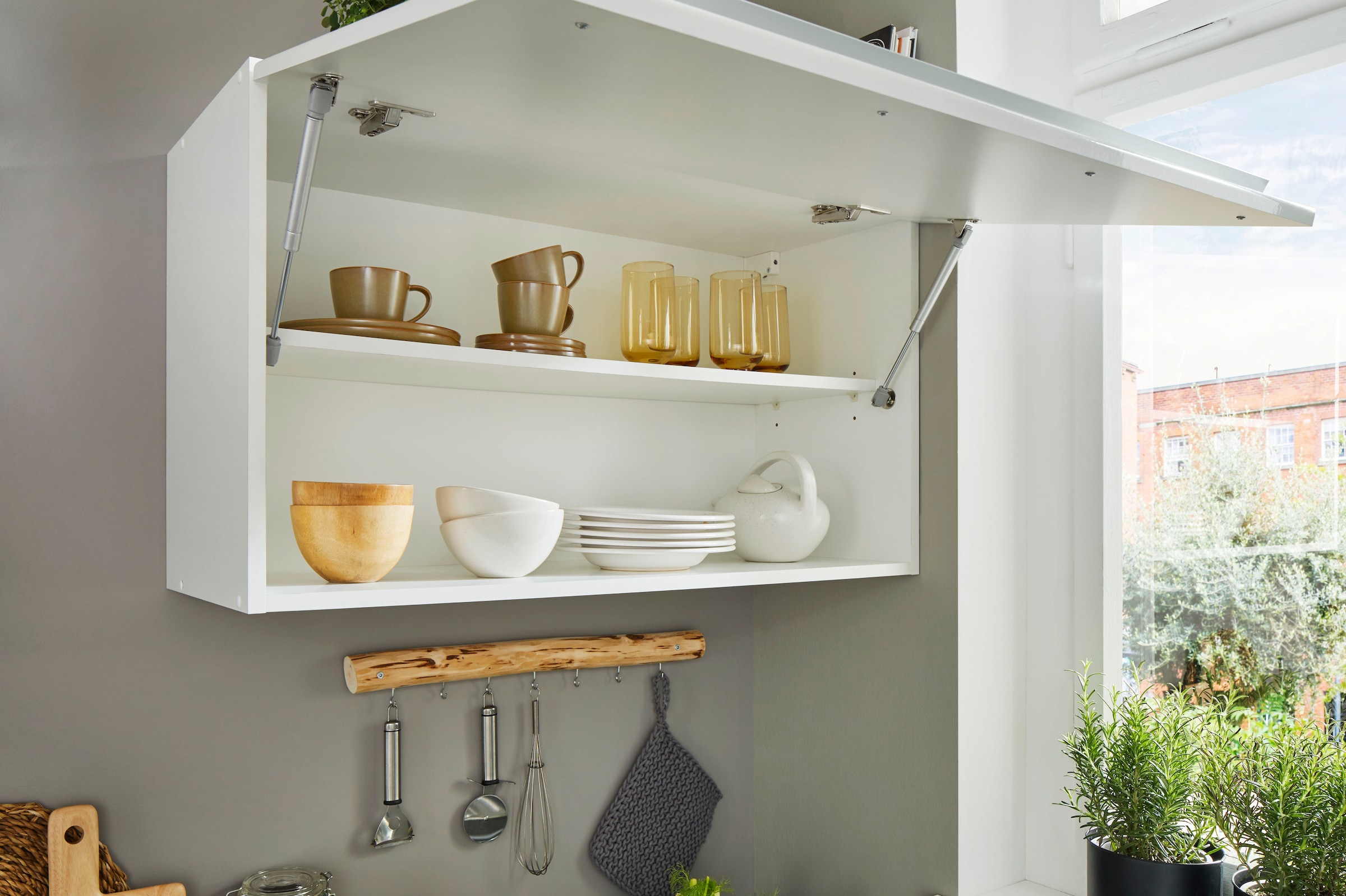 BASIC by Balculina Küchenzeile »Jazz«, Breite 260 cm, wahlweise mit E-Geräten