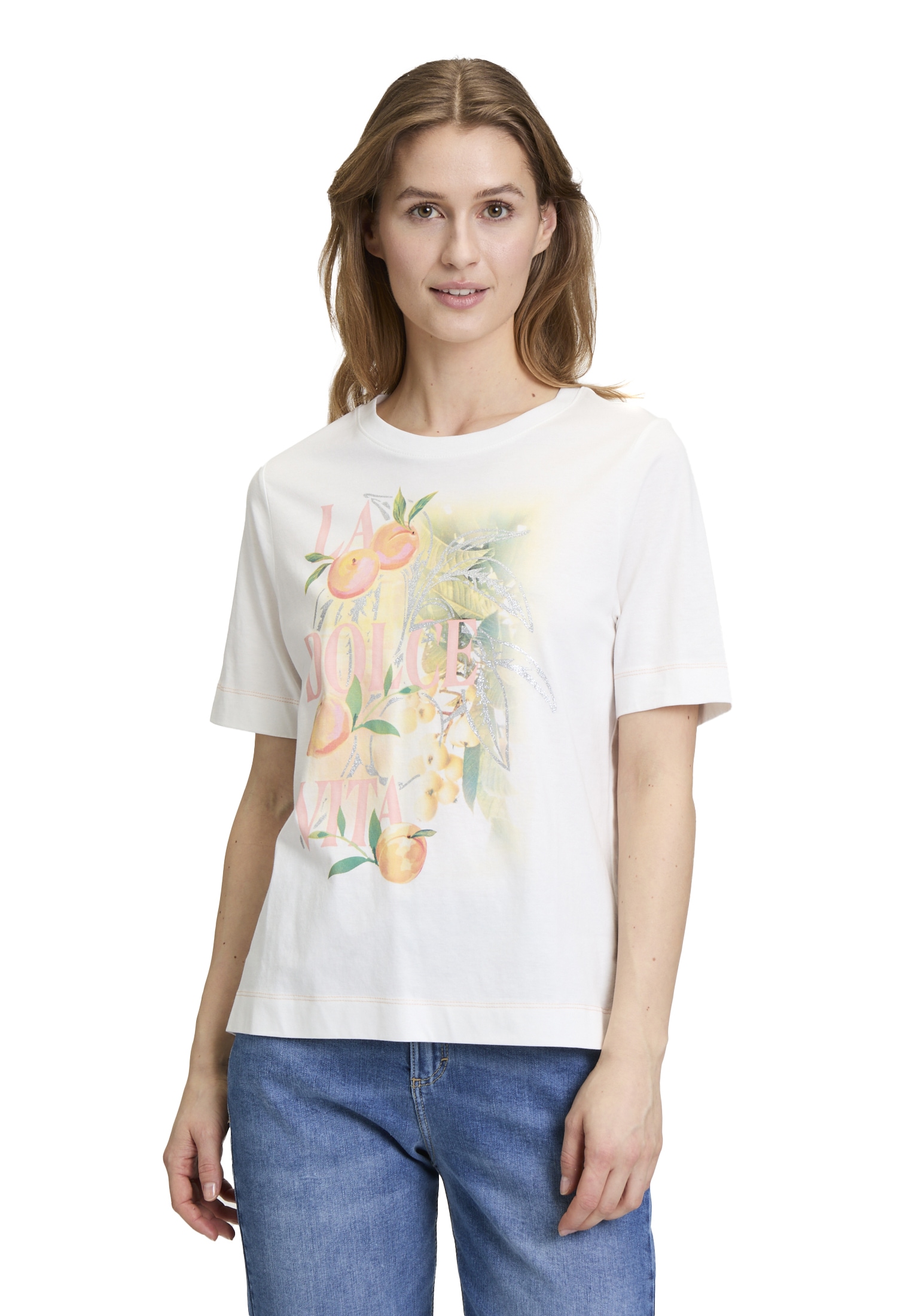 Cartoon T-Shirt »Printshirt mit Rundhalsausschnitt«