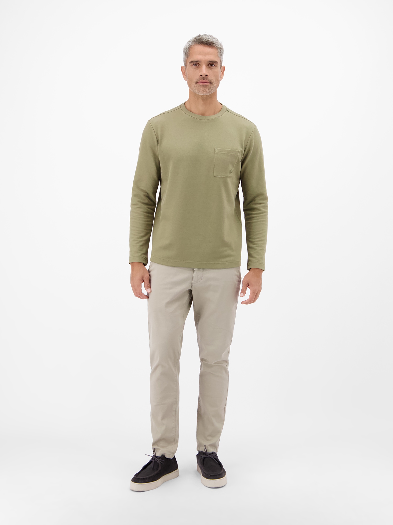 LERROS Sweatshirt »Herren Sweatshirt - clean, soft und smart!«
