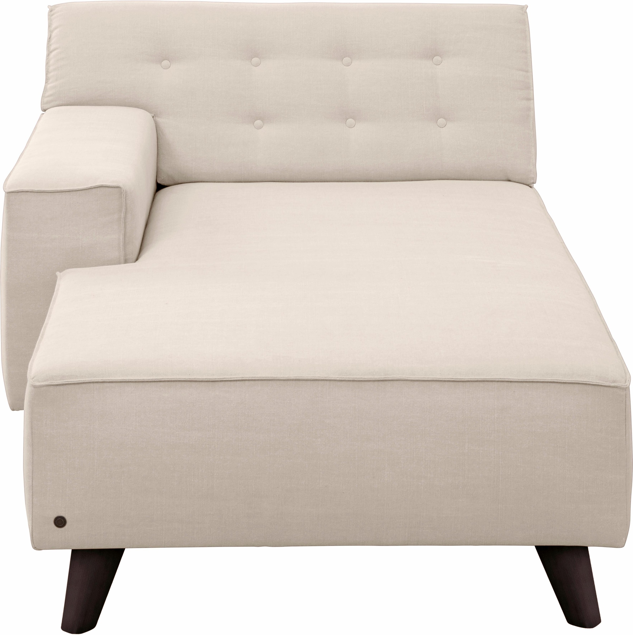 TOM TAILOR Chaiselongue »NORDIC CHIC«, im Retrolook, Füße wengefarben kaufen