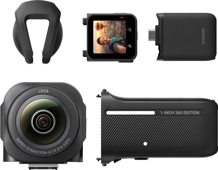 Insta360 Action Cam »ONE RS 1-Inch 360 Edition«, 6K, WLAN (Wi-Fi)-Bluetooth