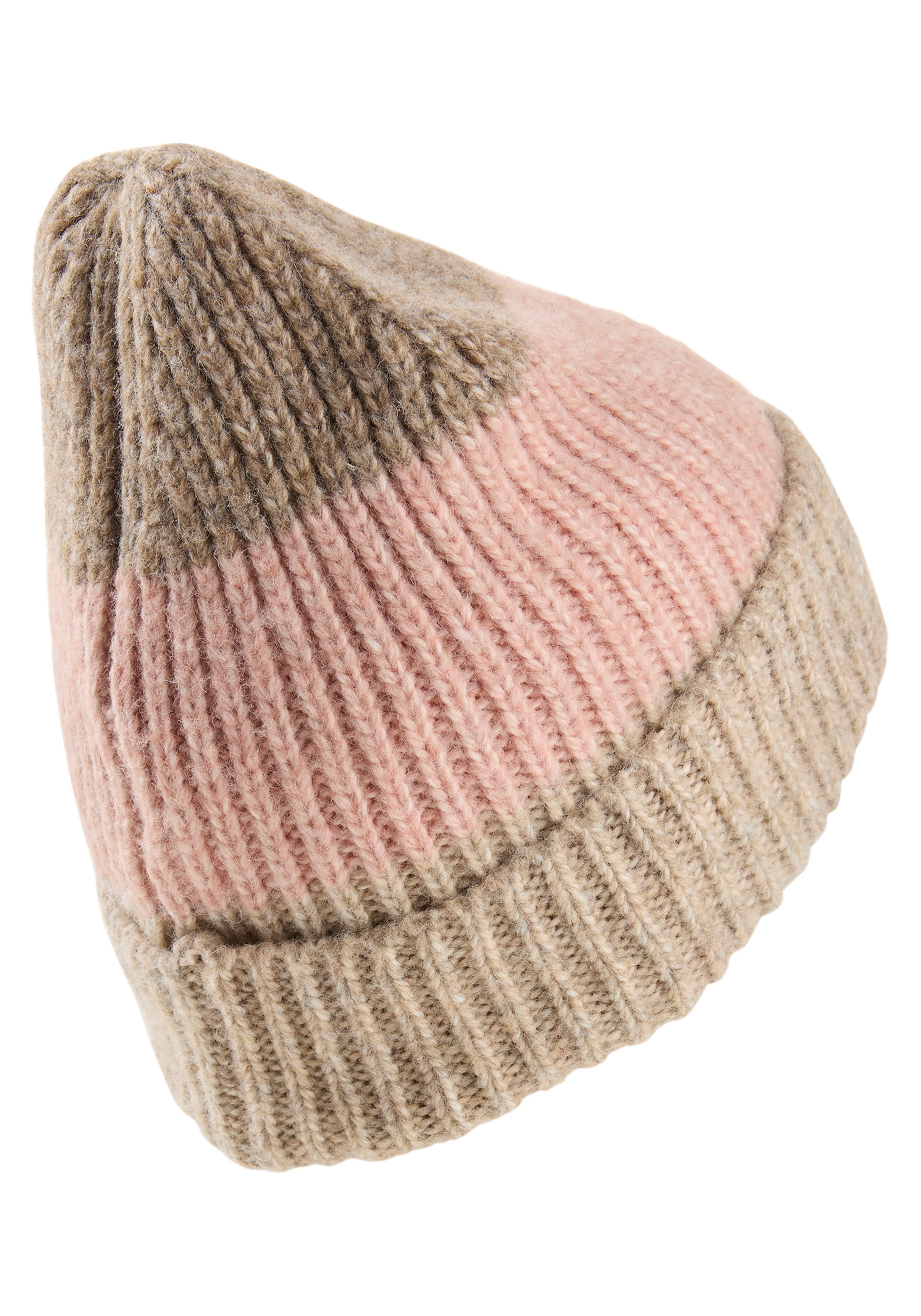 Laura Scott Strickmütze, mit coolem Colorblocking - NEW