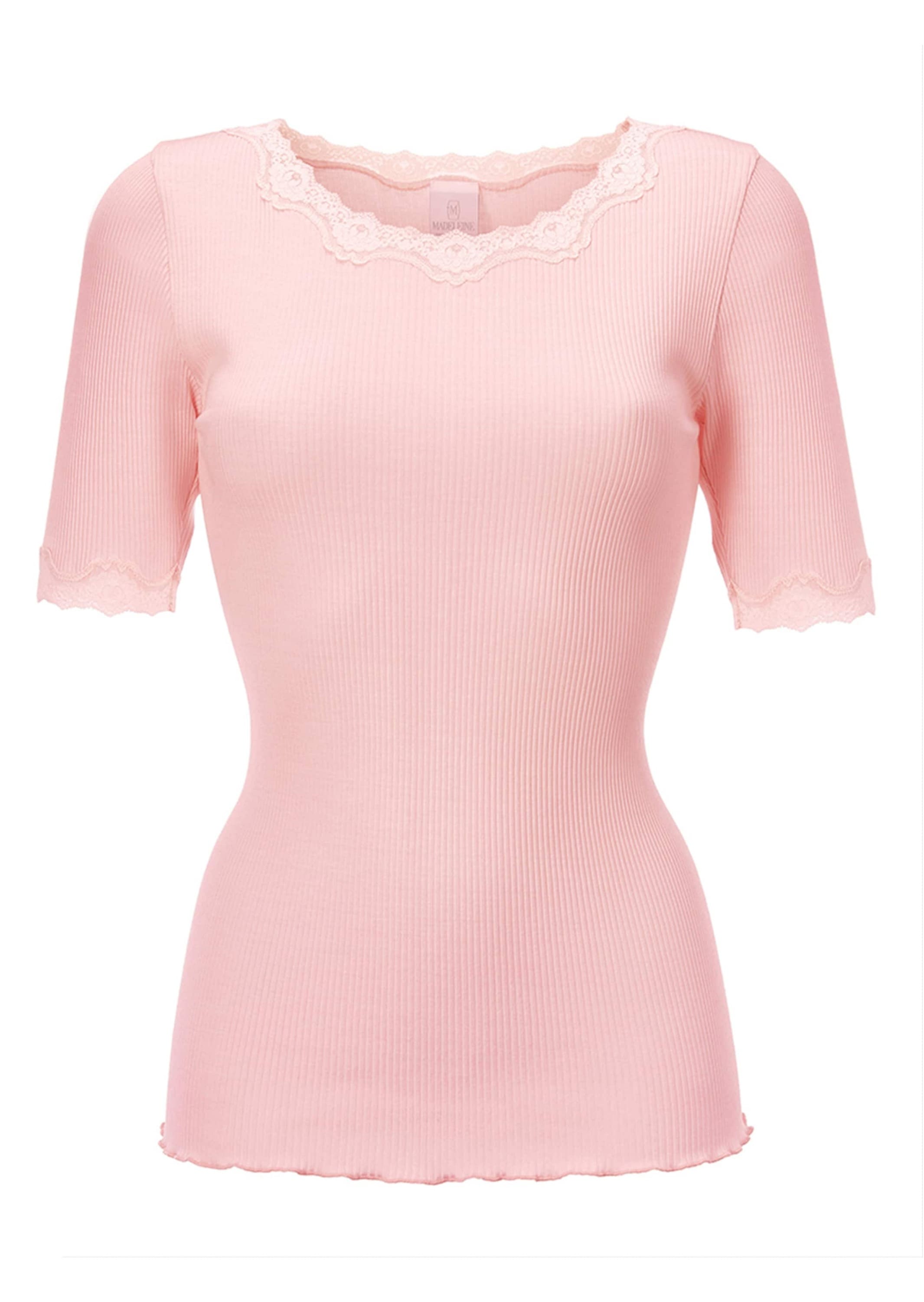 MADELEINE Kurzarmshirt »Shirt Shirt mit Spitze«