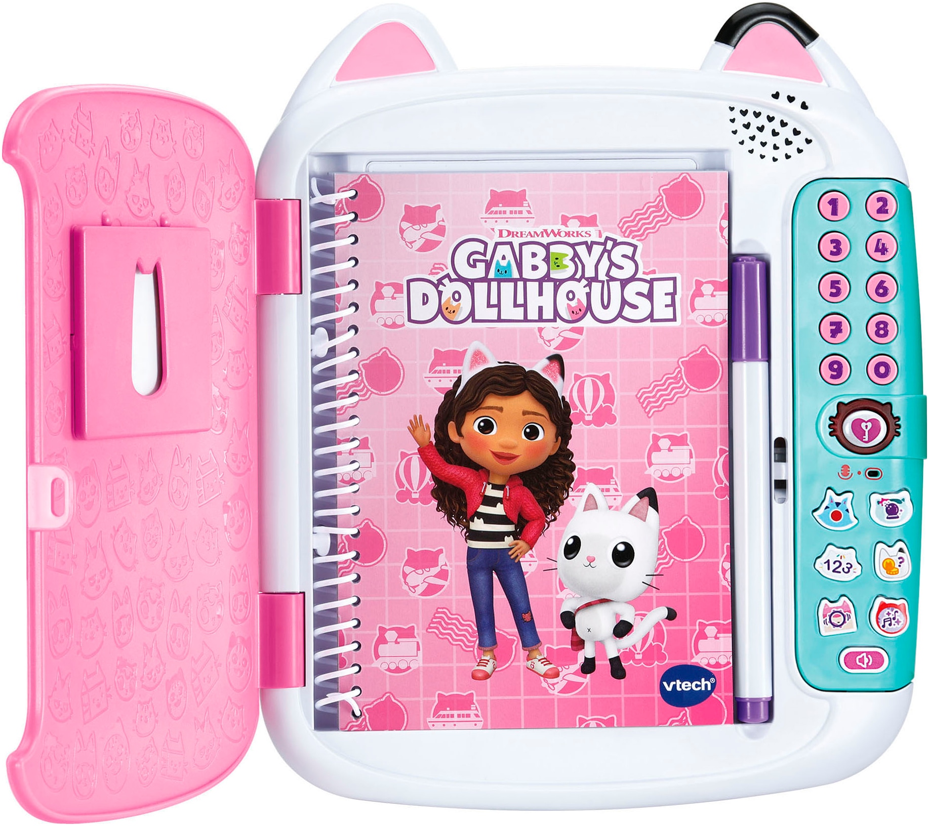 Vtech® Elektronisches Tagebuch »Gabby's Dollhouse - Katzentagebuch«