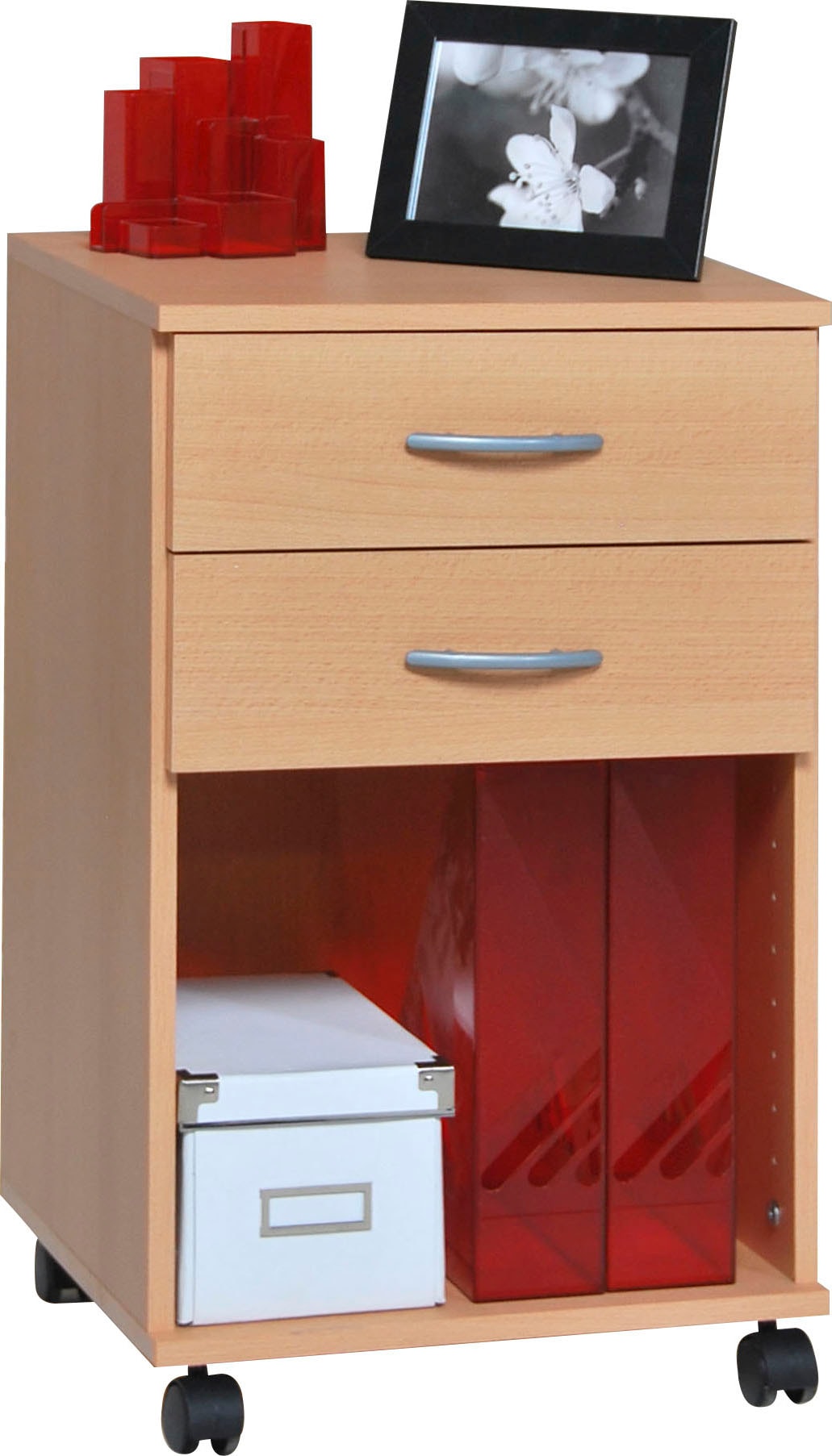 VOGL Möbelfabrik Rollcontainer »Barrie, Bürocontainer,«, (1 St.), verschiedene Ausführungen, mit Schubladen, Höhe 67 cm, Made in Germany
