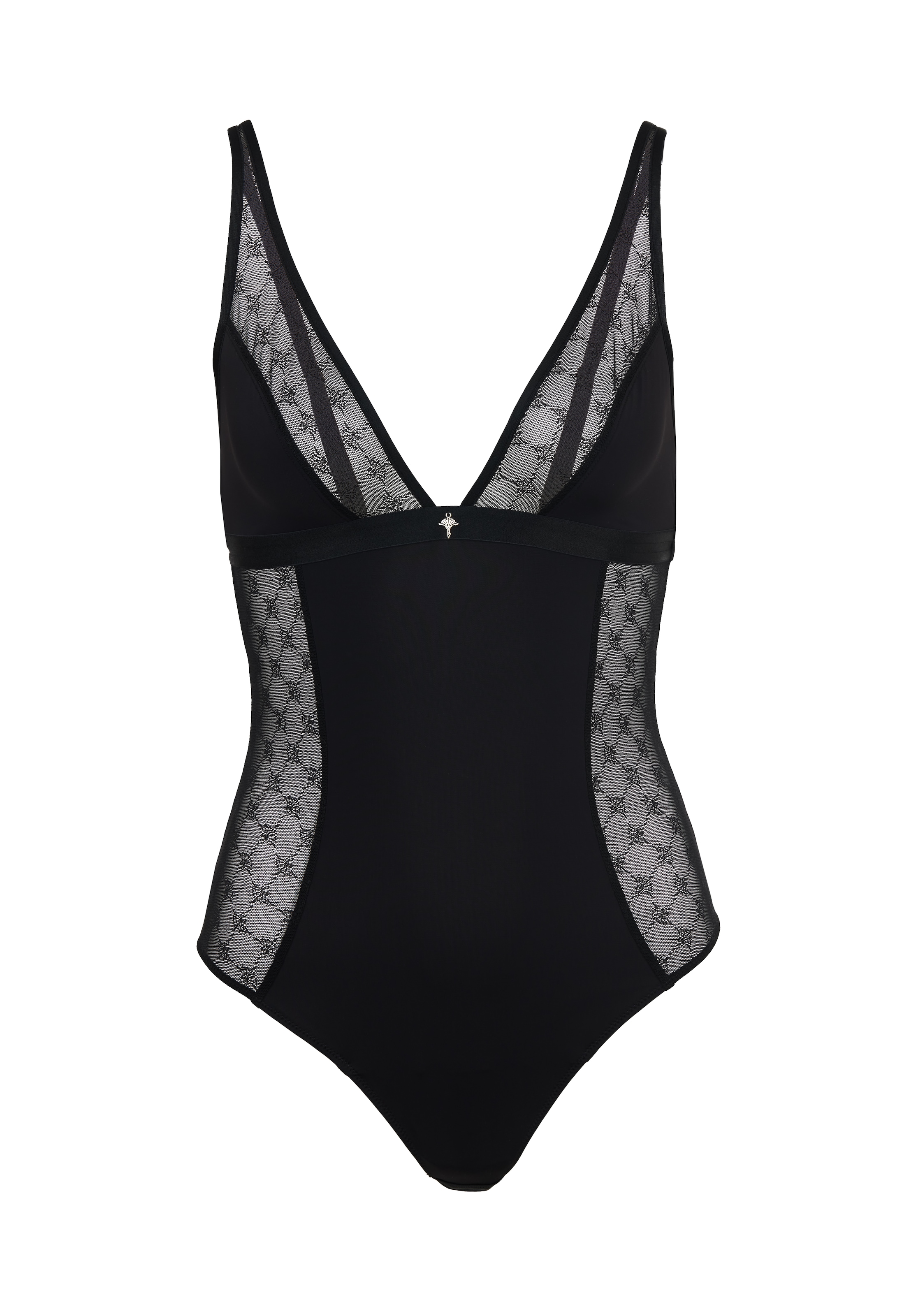 JOOP! Body »Elegance«, Mesh-Spitze, tiefer V-Ausschnitt, schmale Träger
