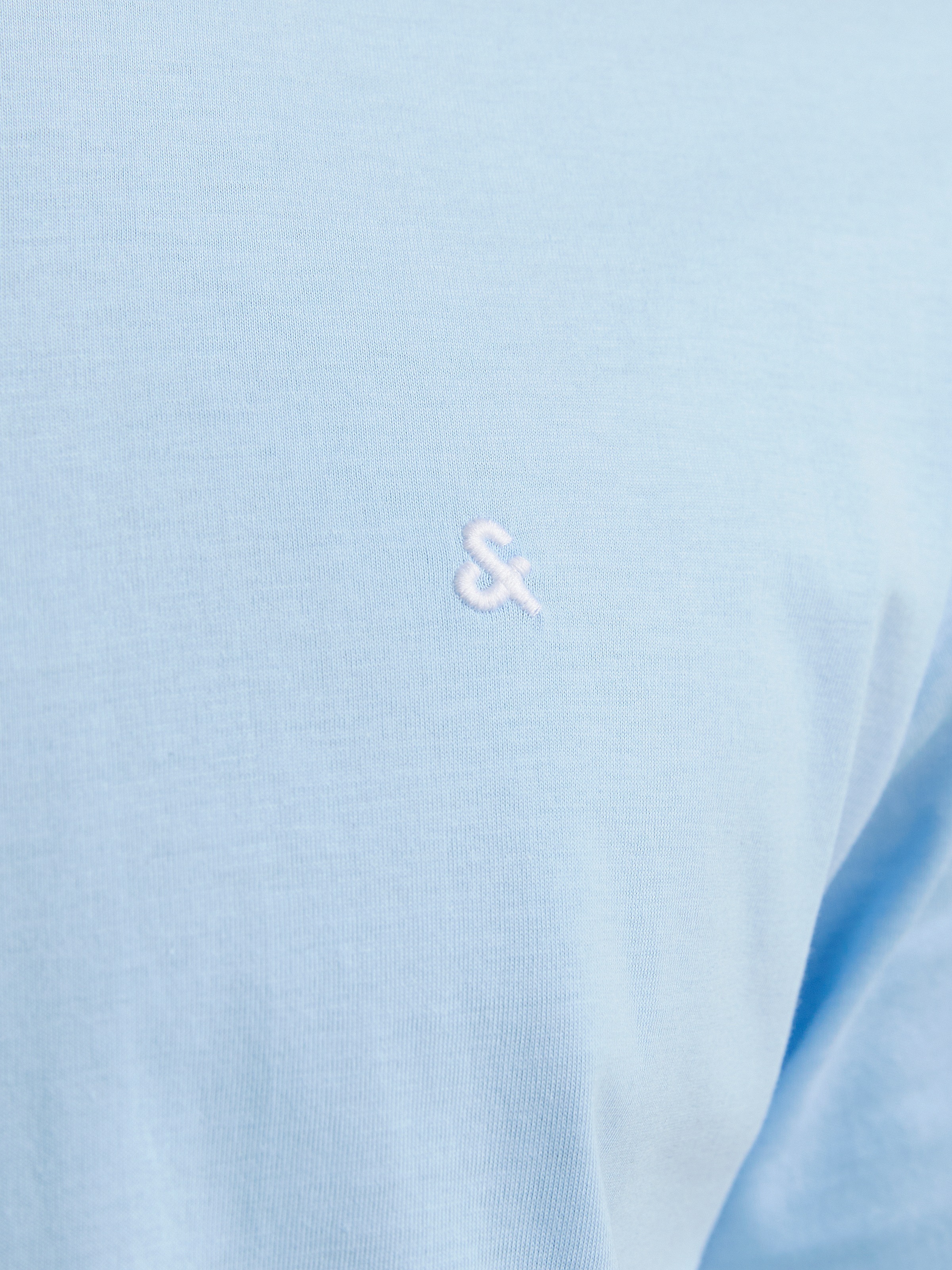 Jack & Jones Rundhalsshirt »JJEPAULOS TEE SS CREW NECK NOOS«, mit Logo Stickerei
