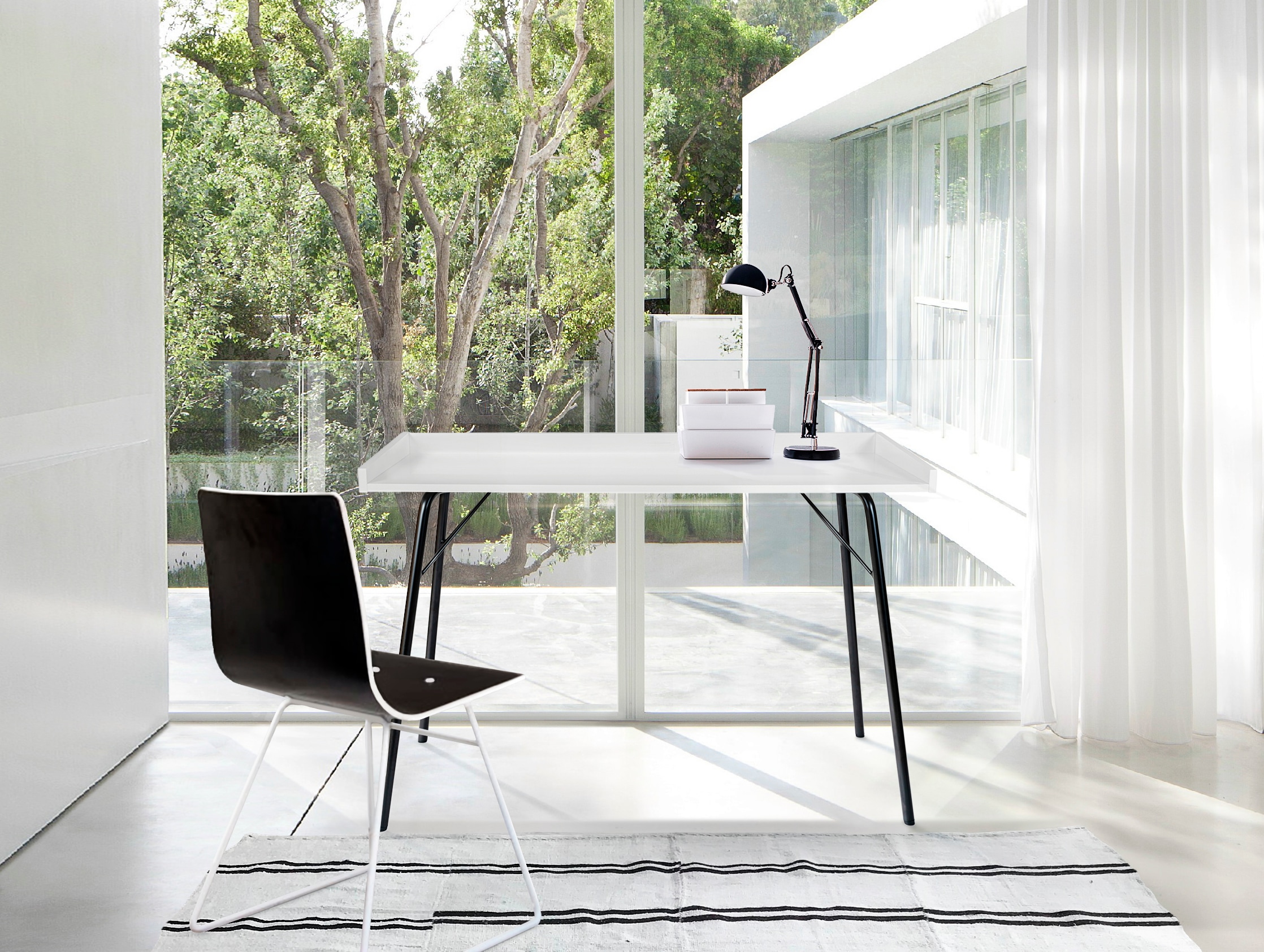 Woodman Schreibtisch »Rayburn«, im schlichten skandinavischen Design