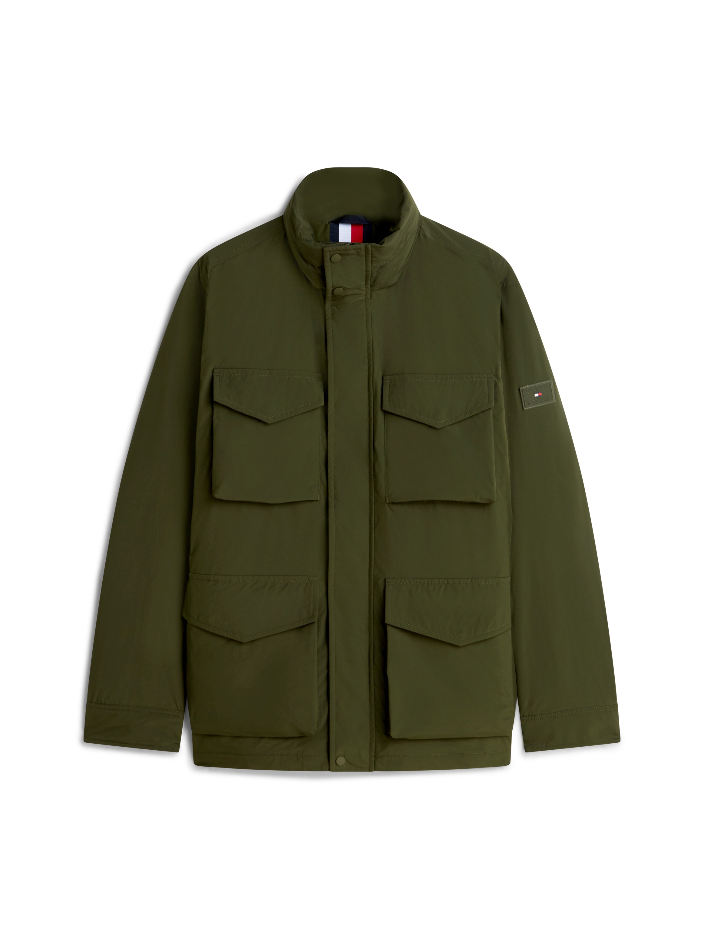 Tommy Hilfiger Fieldjacket »LW PACKABLE« mit Kapuze im Kragen verstaubare Kapuze, normale Passform