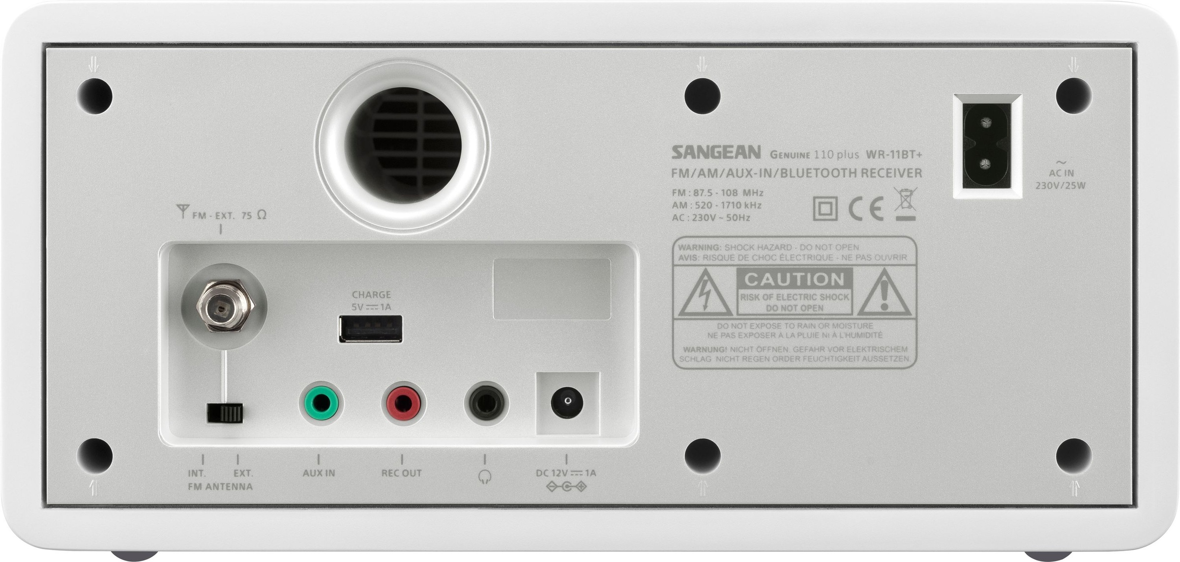 Sangean Radio »Genuine 110 Plus«, (Bluetooth AM-Tuner-FM-Tuner)