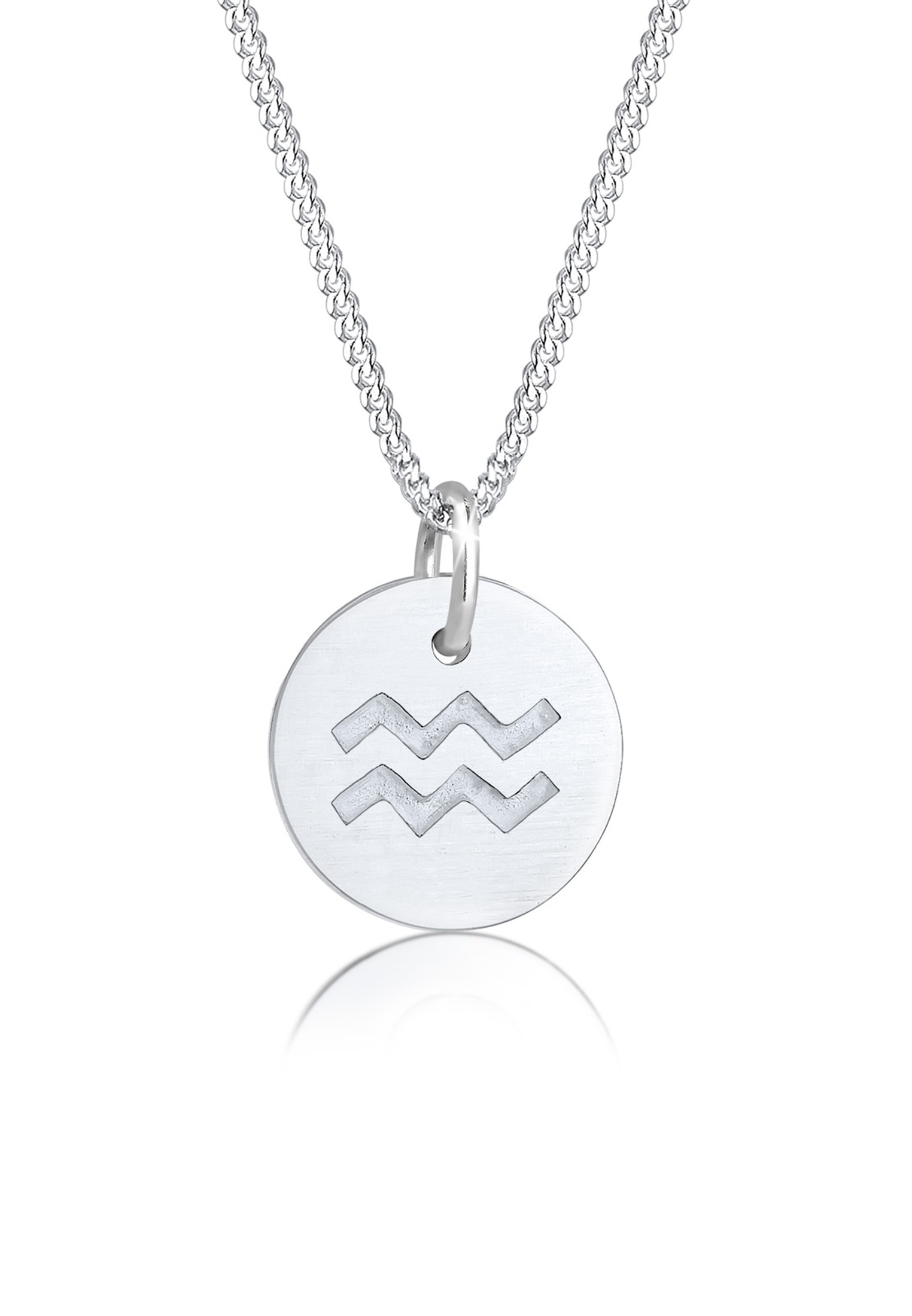 Elli Kette mit Anhänger »Halskette Sternzeichen Wassermann 925 Sterling Silber«