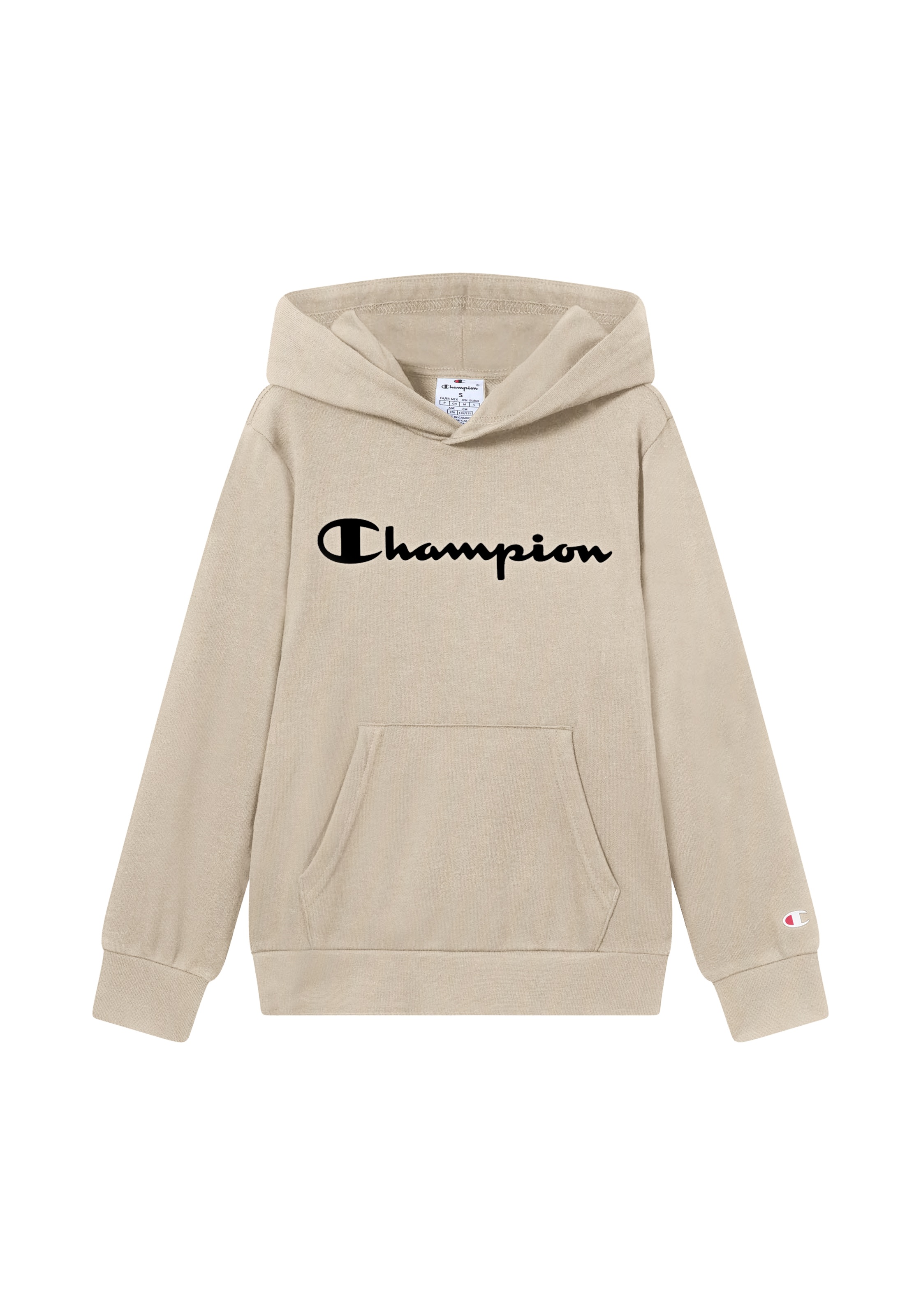 Champion Kapuzensweatshirt »ICONS CONTRAST Terry Hoodie«, für Kinder, sportlicher Stil, aus Baumwolle und Polyester
