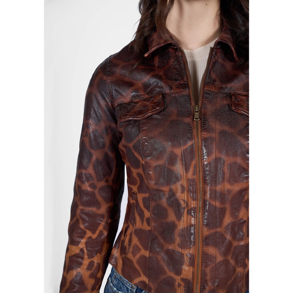 Freaky Nation Lederjacke »Jungle Princess«