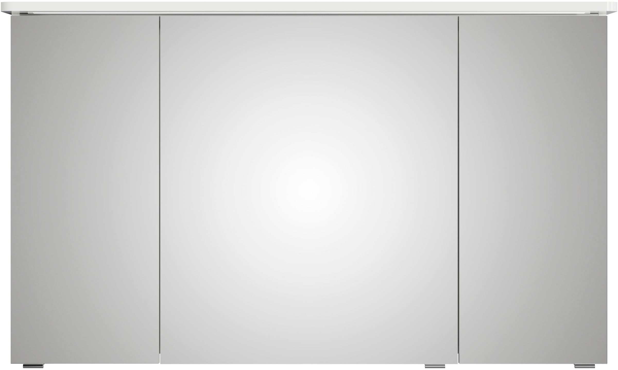 Saphir Badmöbel-Set »Serie 4005, vormontiert, Glaswaschbecken, Spiegelschrank«, (Set, 6 St.), Badezimmer-Set mit Unterschrank, Hängeschrank, Hochschrank, Türdämpfer