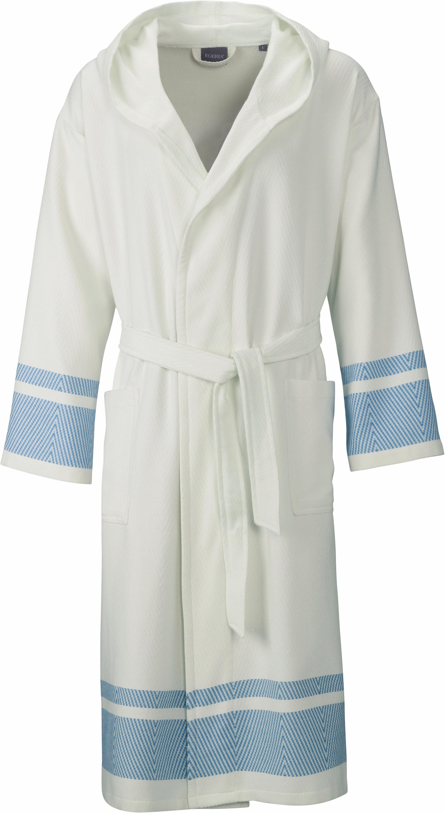 Egeria Unisex-Bademantel »Lynn in blau, Größe S Länge: 120 cm