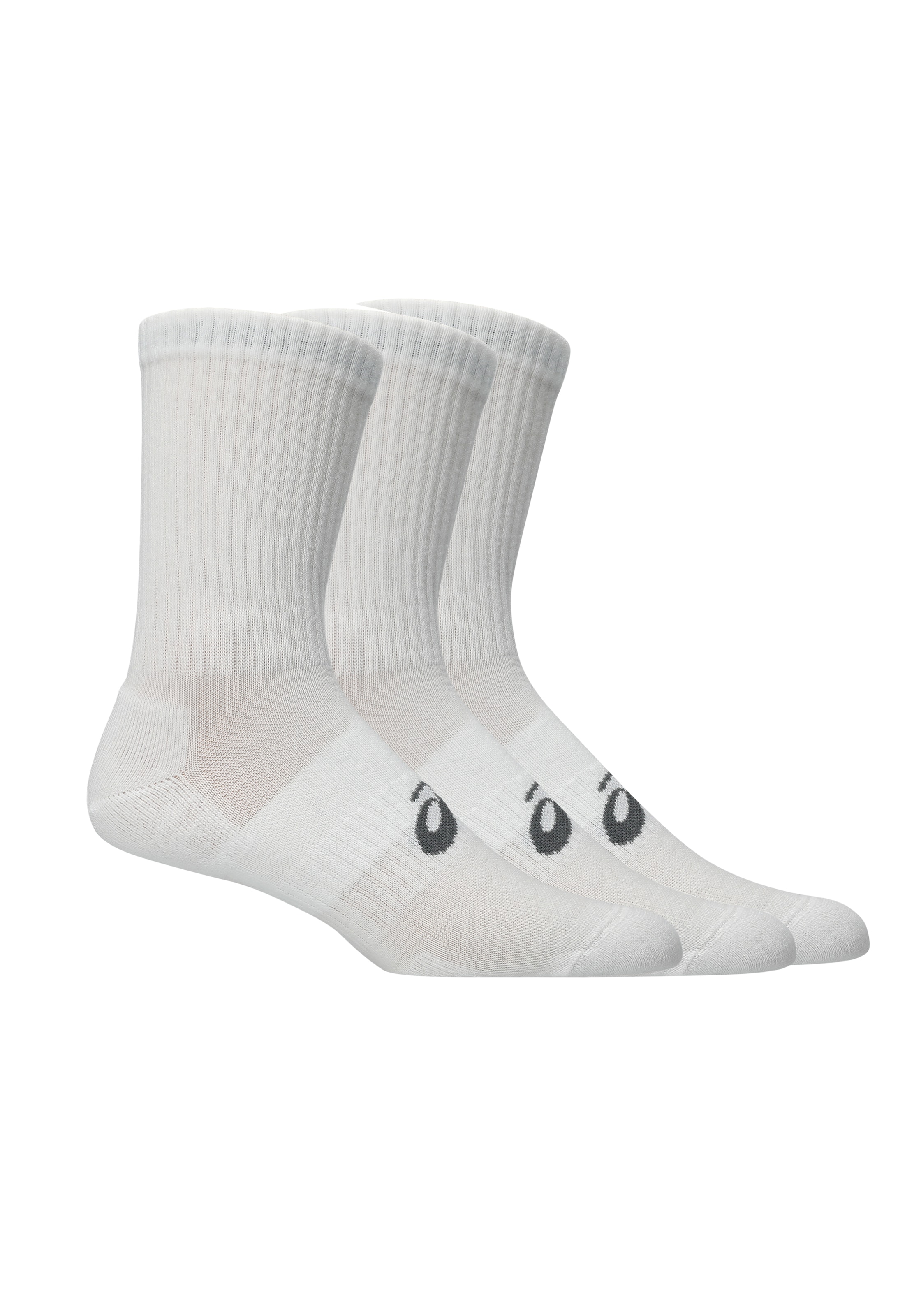 Asics Laufsocken »3 PACK CREW SOCK« mit spezieller Dämpfung, mit Mesh-Knit-Gewebe