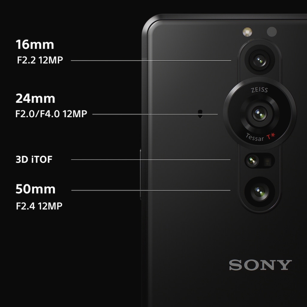 Sony Smartphone »XPERIA PRO-I«, schwarz, 16,5 cm/6,5 Zoll, 512 GB Speicherplatz, 12 MP Kamera