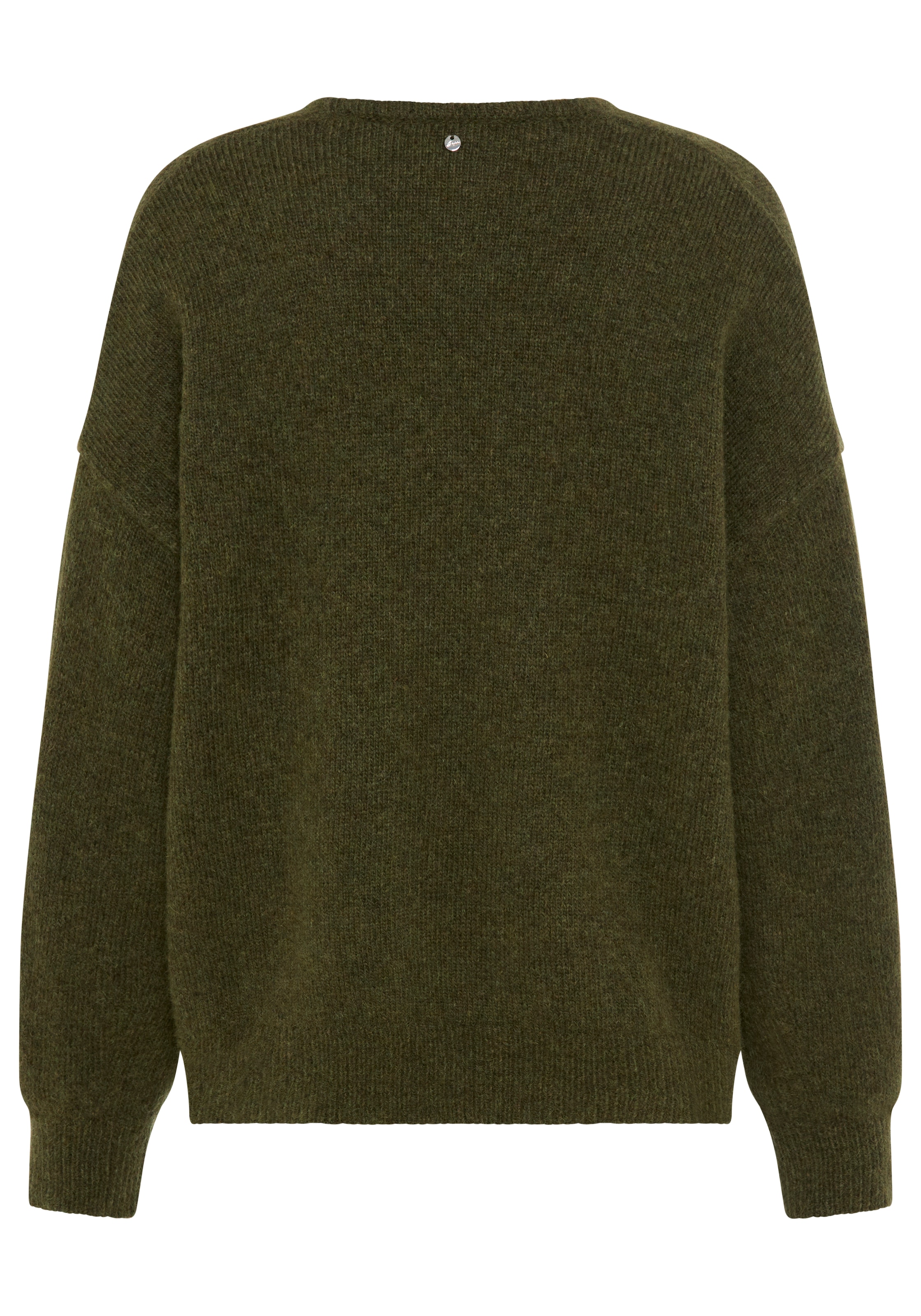 BOSS ORANGE Strickpullover »Fondyssa Premium Damenmode«, im Relaxed Fit, V-Ausschnitt