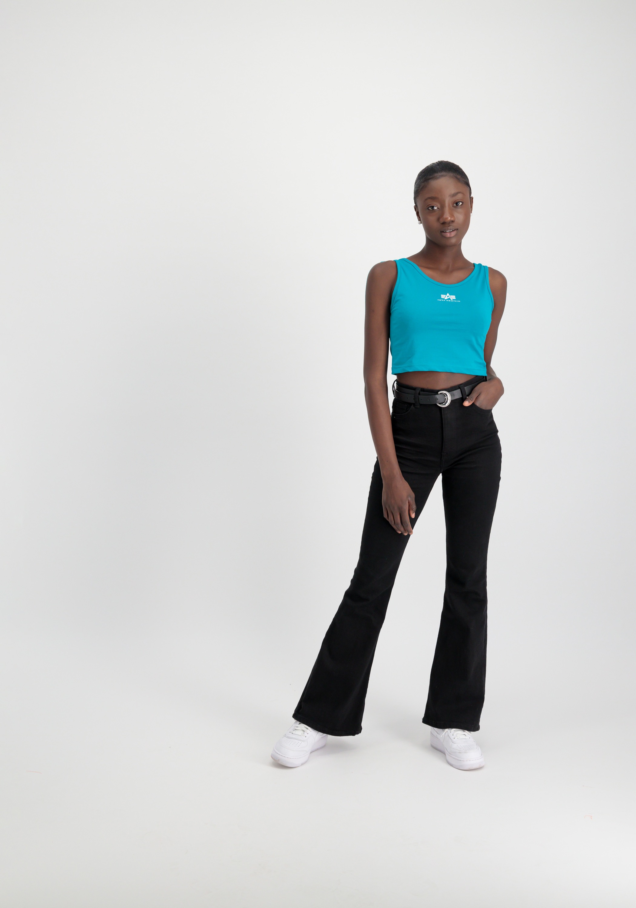 Alpha Industries Muskelshirt »Alpha Industries Women - Tanks Basic Crop-Tank SL Women«