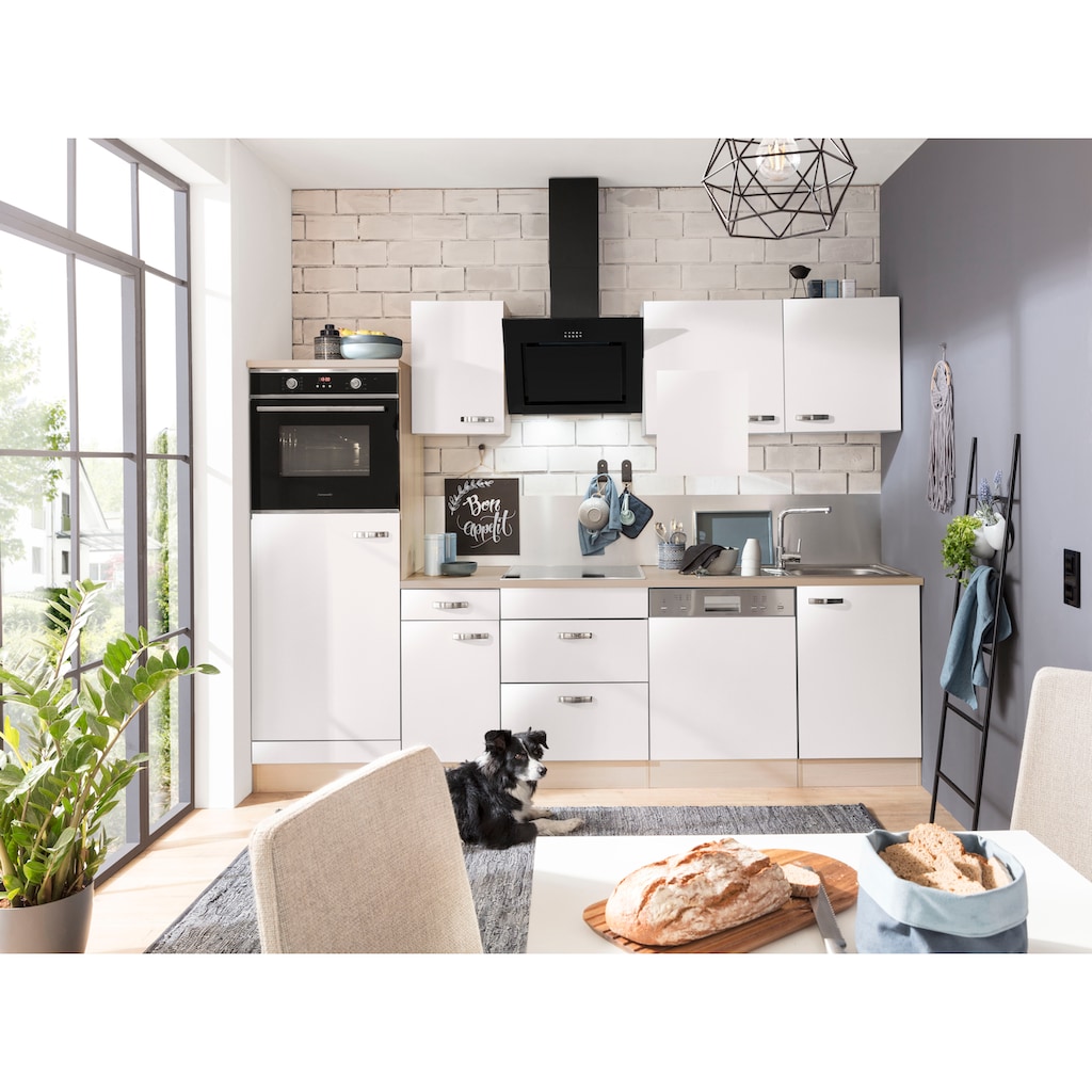 OPTIFIT Küchenzeile »Faro mit Hanseatic E-Geräten«