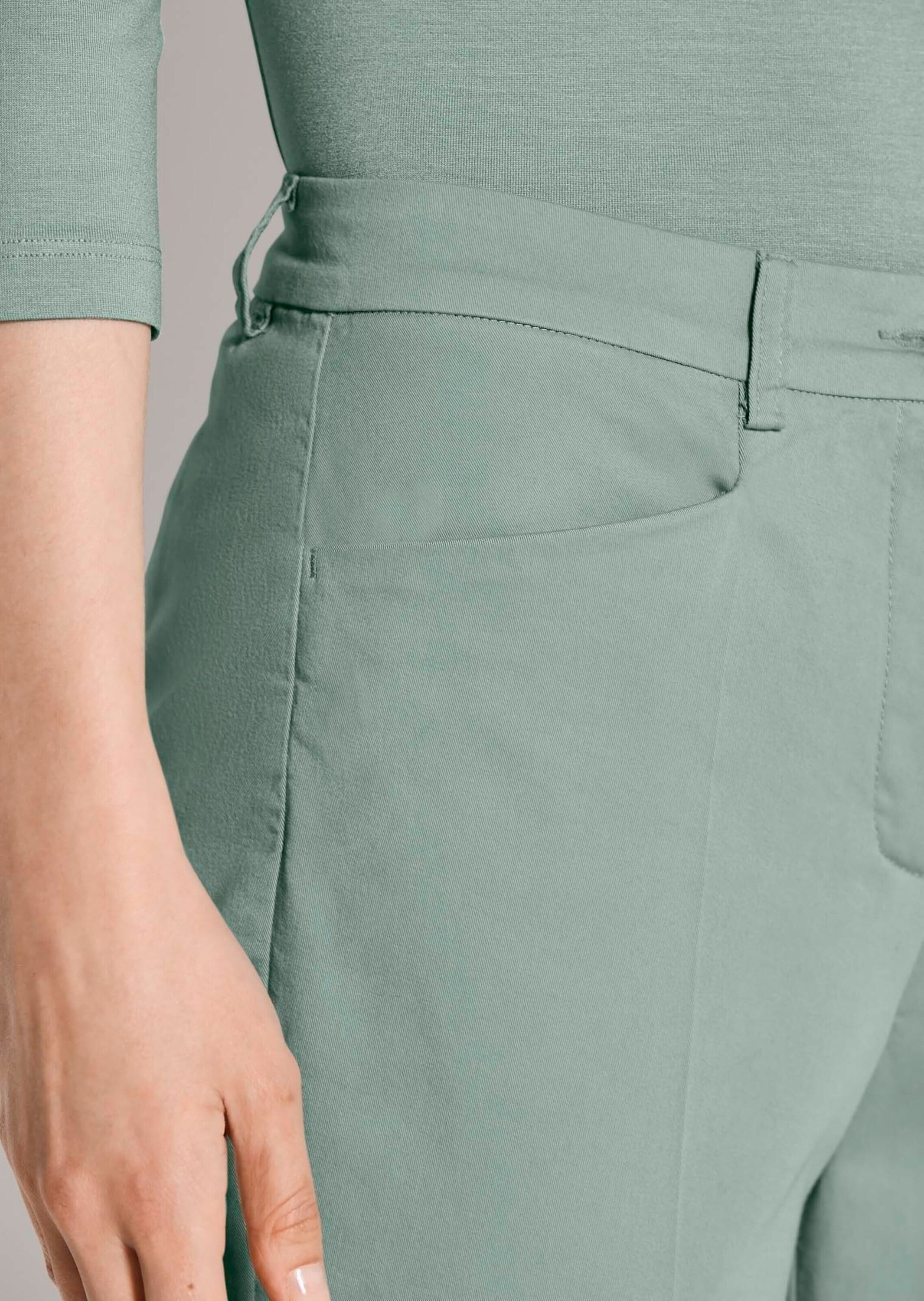 MADELEINE Chinohose »Chinohose Jerseyhose mit Formbund«