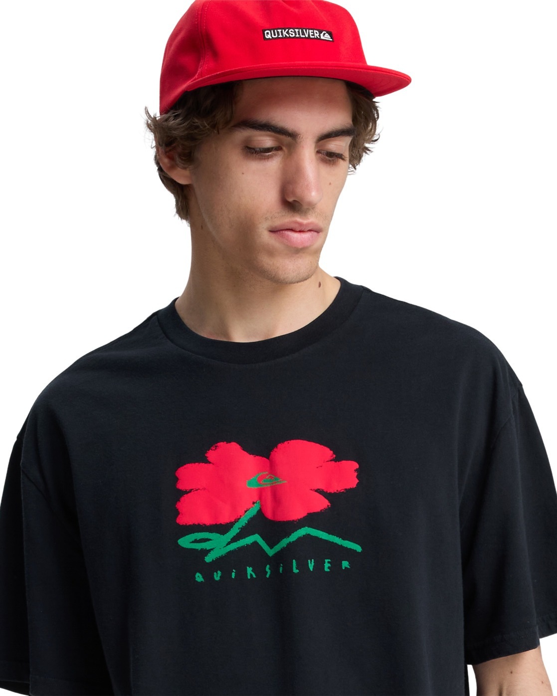 Quiksilver T-Shirt »Structured Flower«