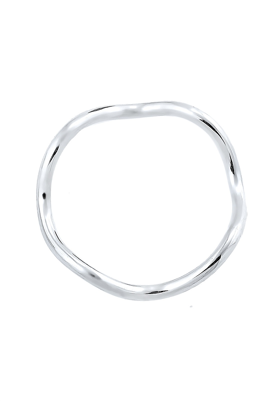 Elli Silberring »Ring Wellen Minimal Geo 925 Sterling Silber«