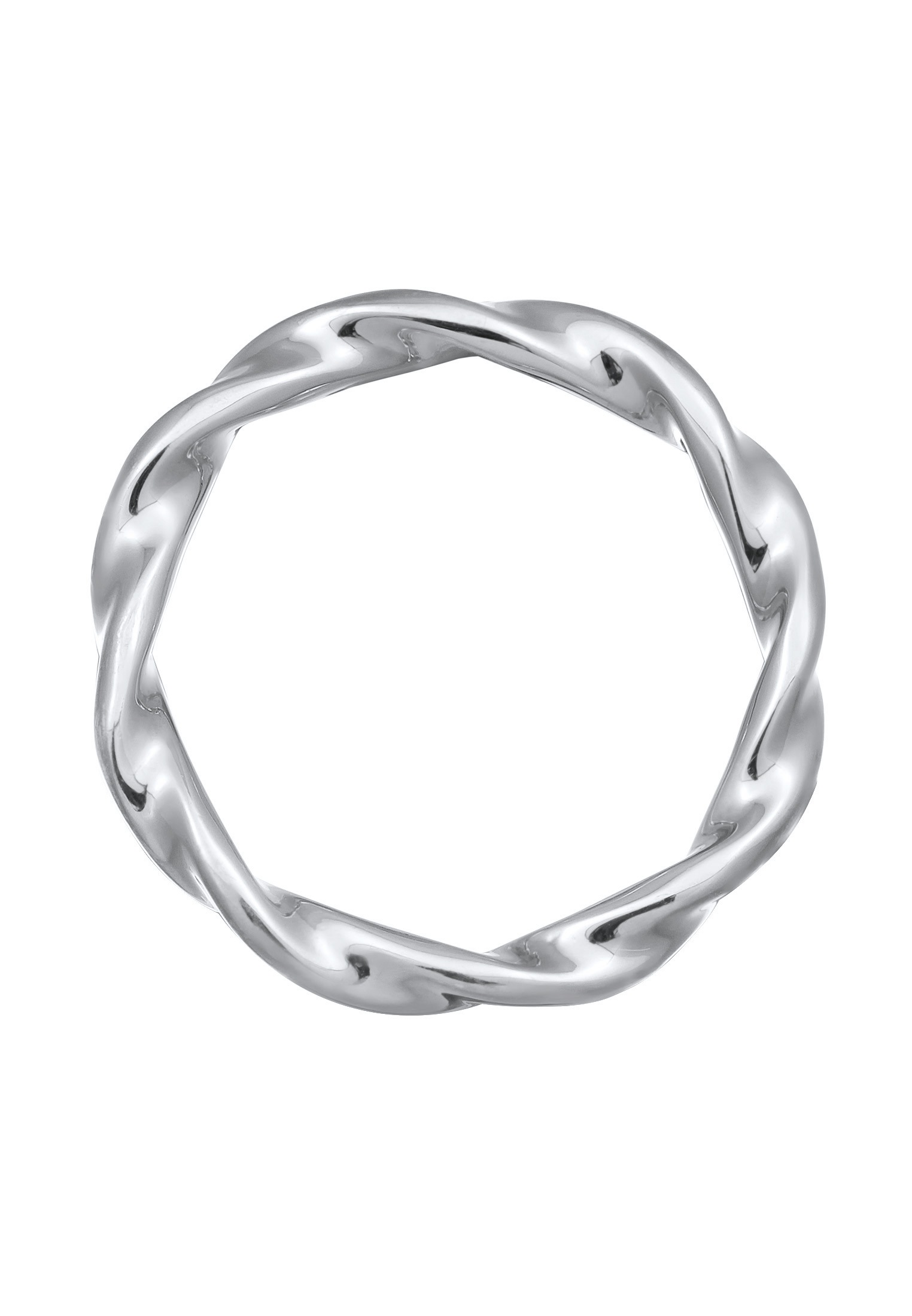 Elli Silberring »Ring Bandring Stapelring Gedreht für Damen«