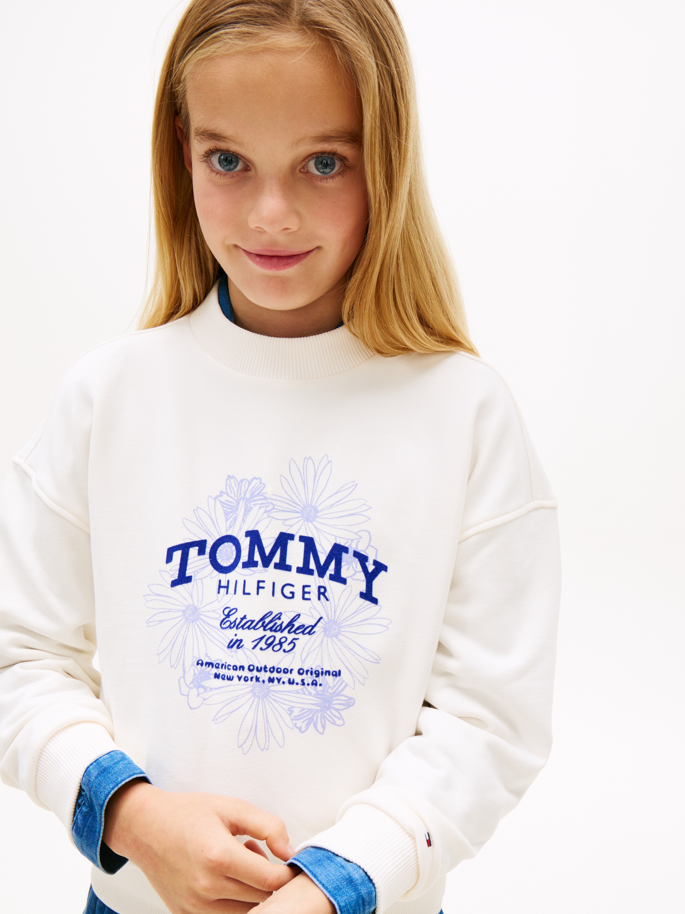 Tommy Hilfiger Sweatshirt , Regular fit, Kinder bis 16 Jahre
