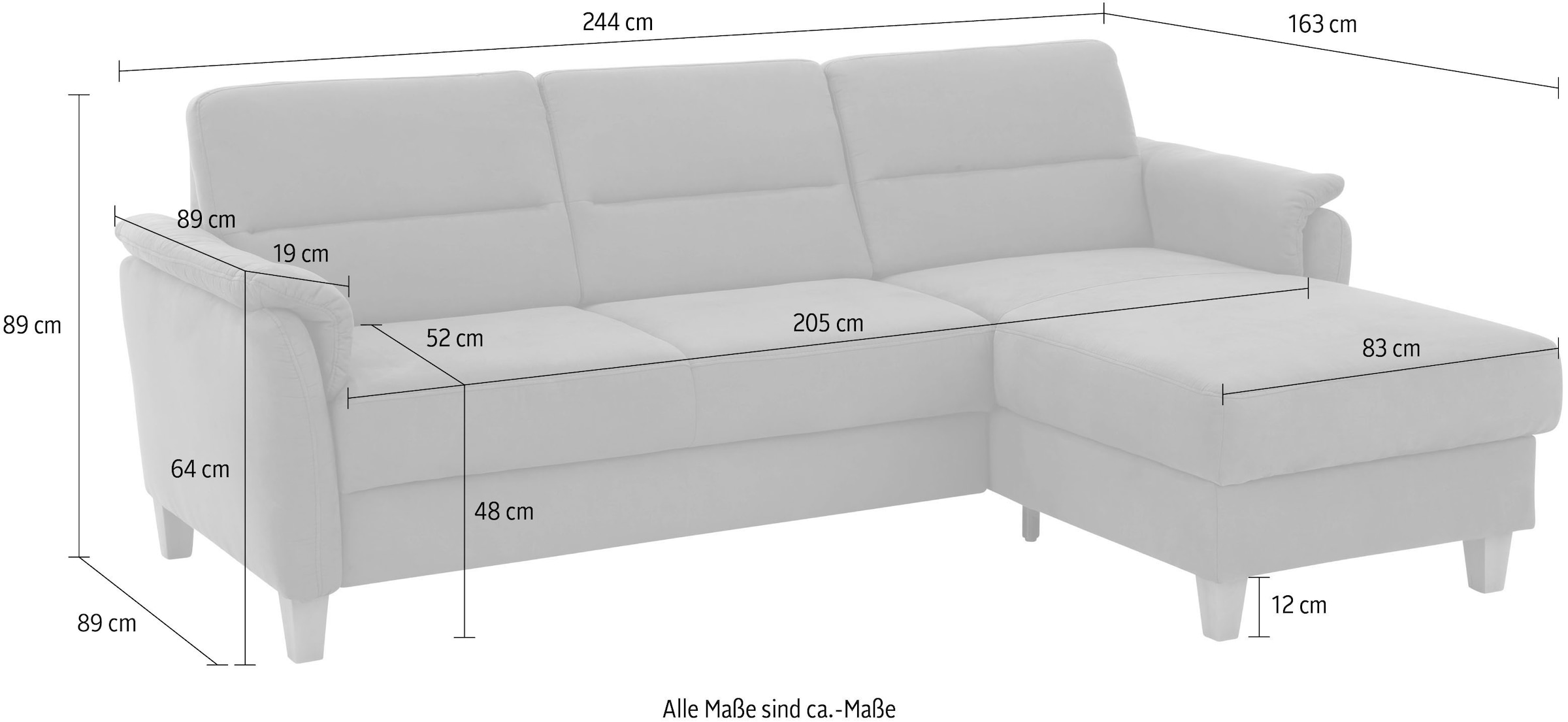 Home affaire Ecksofa