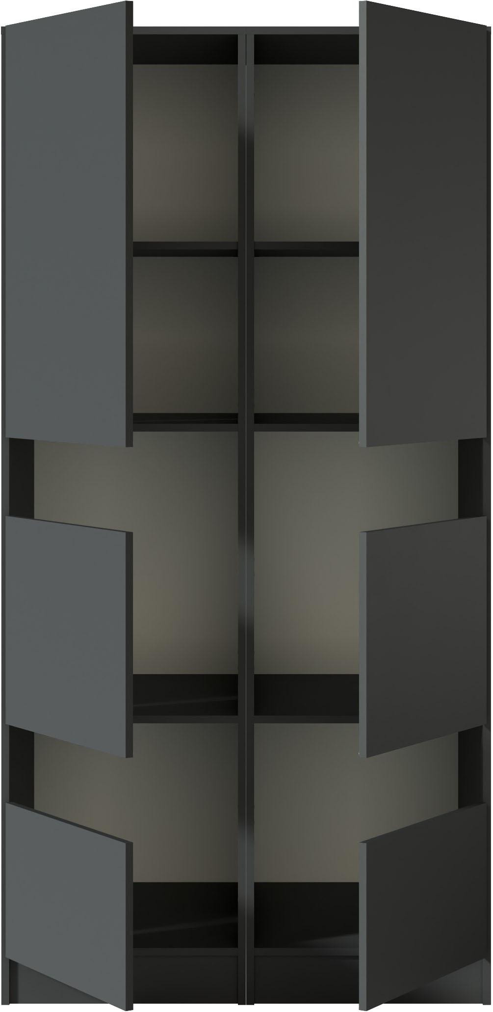 BASIC by Balculina Mehrzweckschrank-Set »Washhome B/T/H 100x68x200« 2 Stk. tlg.