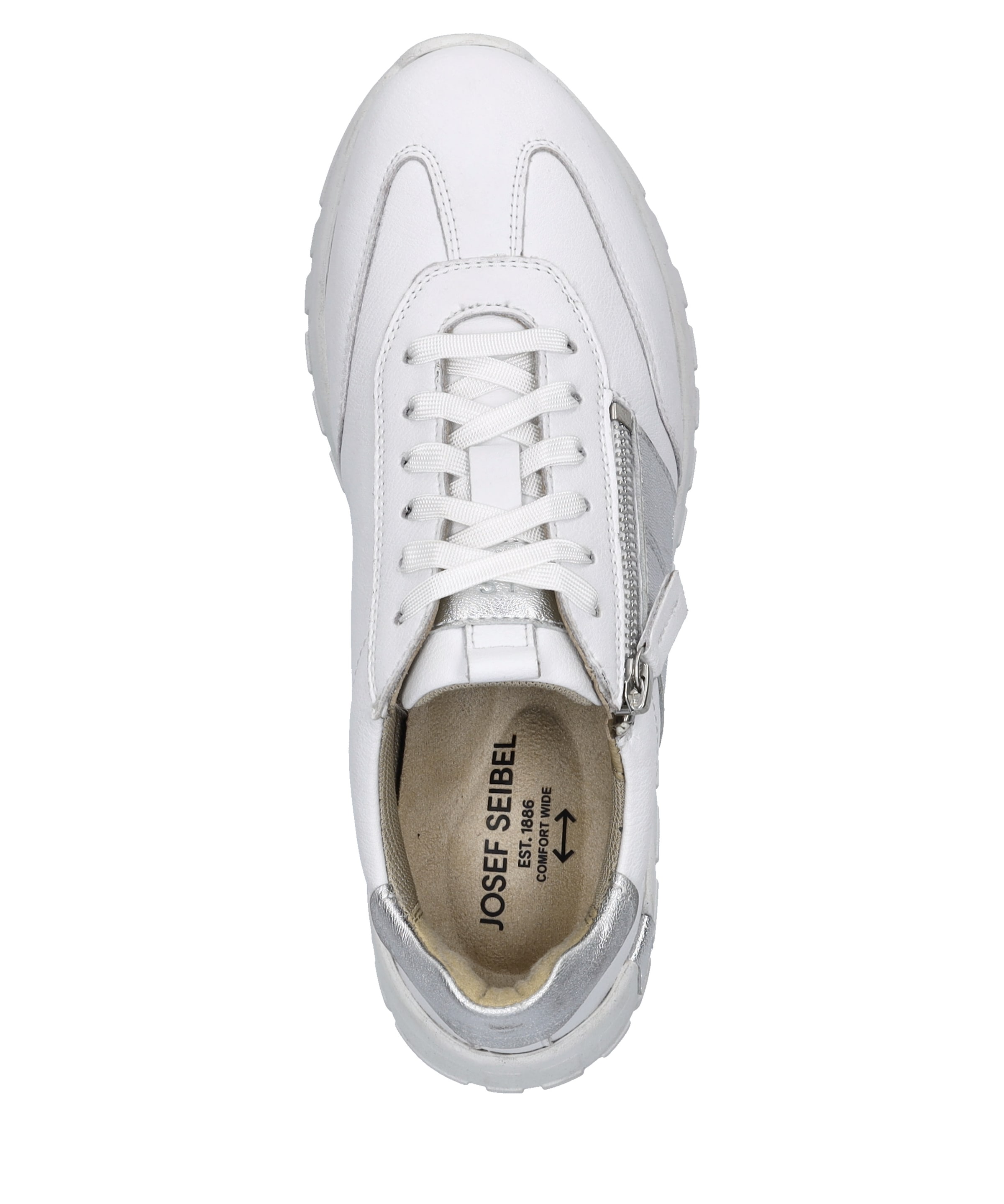 Josef Seibel Sneaker »Gabby 01, weiss-silber«