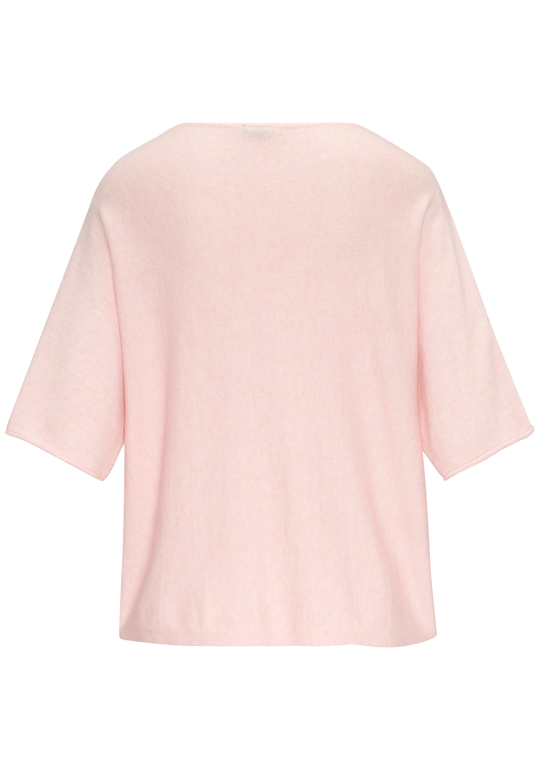 Vivance Kurzarmpullover in lockerer Passform, Basicpullover, casual