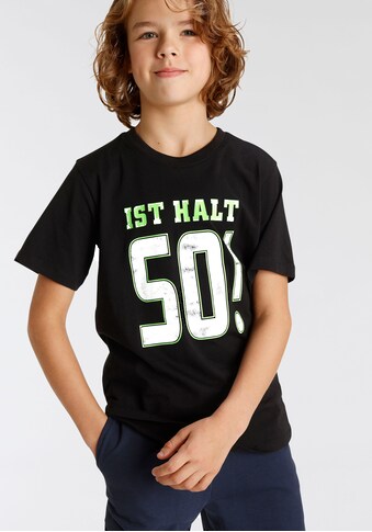 KIDSWORLD T-Shirt »IST HALT SO!«, Sprücheshirt kaufen