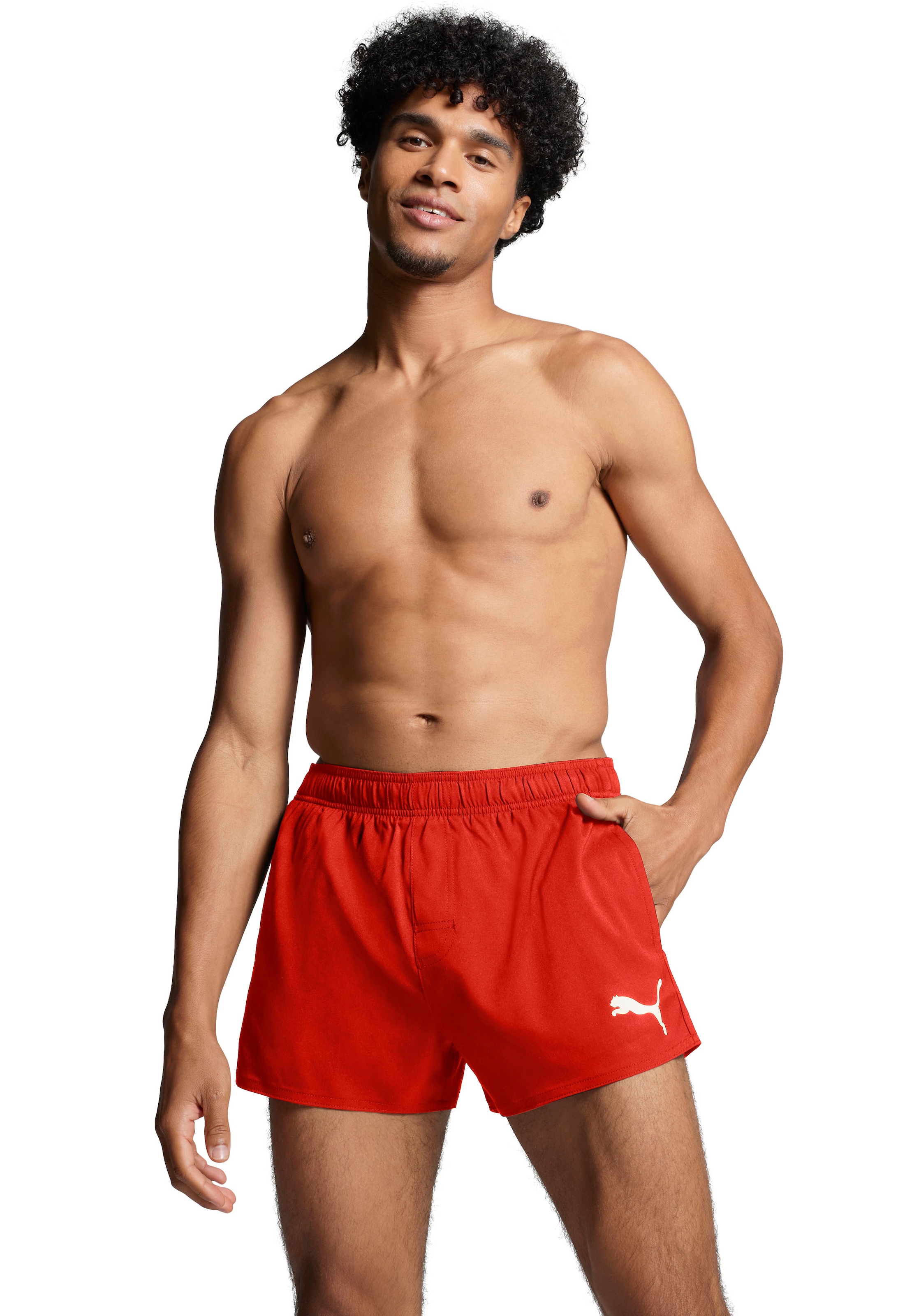 PUMA Badeshorts, mit Seitentaschen