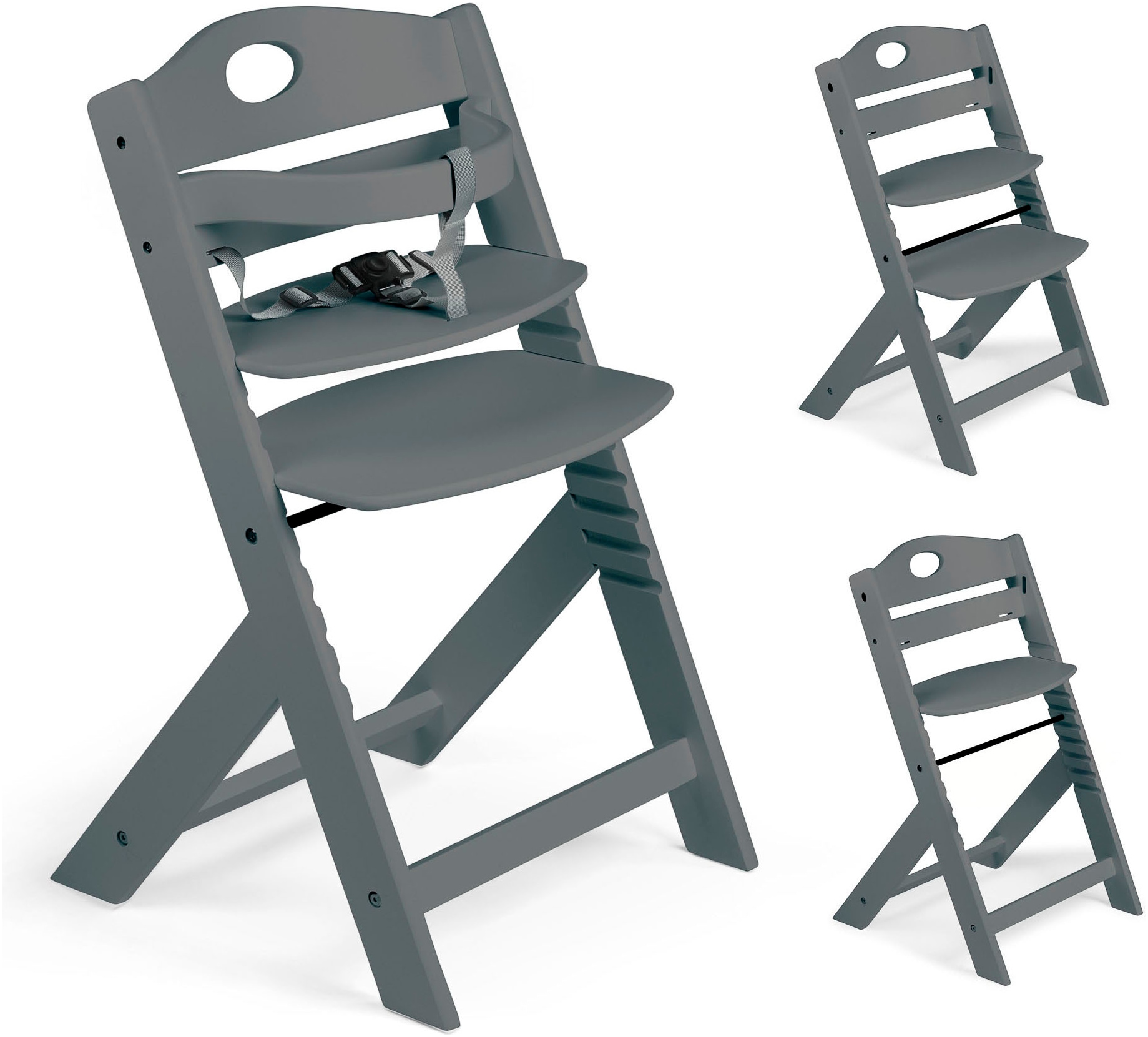 BabyGo Hochstuhl »Family, grey« ()