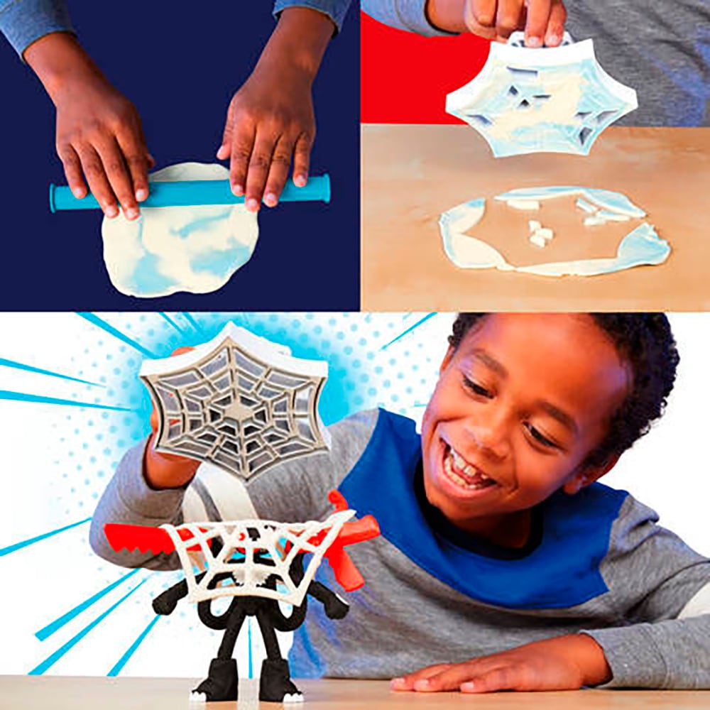 Hasbro Knete »Play-Doh Marvel, Spider-Man Netz-Action Knetset«