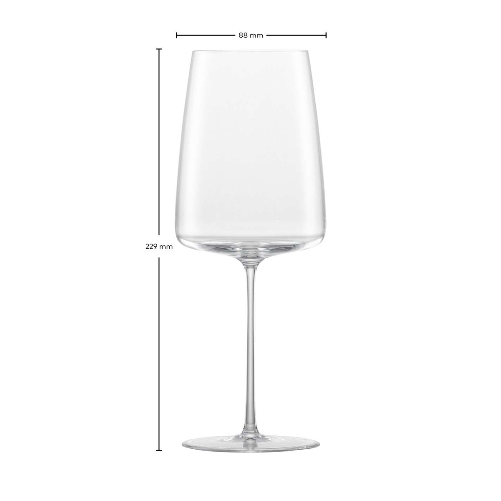Zwiesel Glas Weinglas »Weingläser Simplify 555 ml 2er Set transparent«