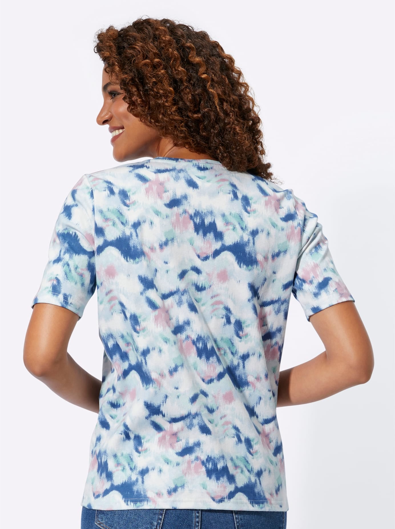 Inspirationen Kurzarmshirt »Kurzarm-Shirt«, (1 tlg.)
