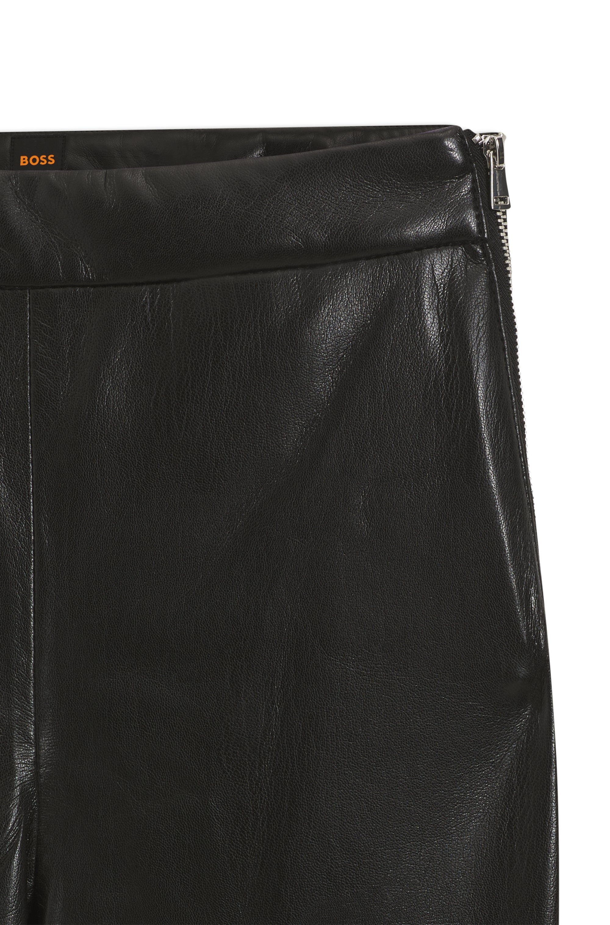 BOSS ORANGE Leggings »Taskin Premium Damenmode«  Slim Fit in Lederoptik