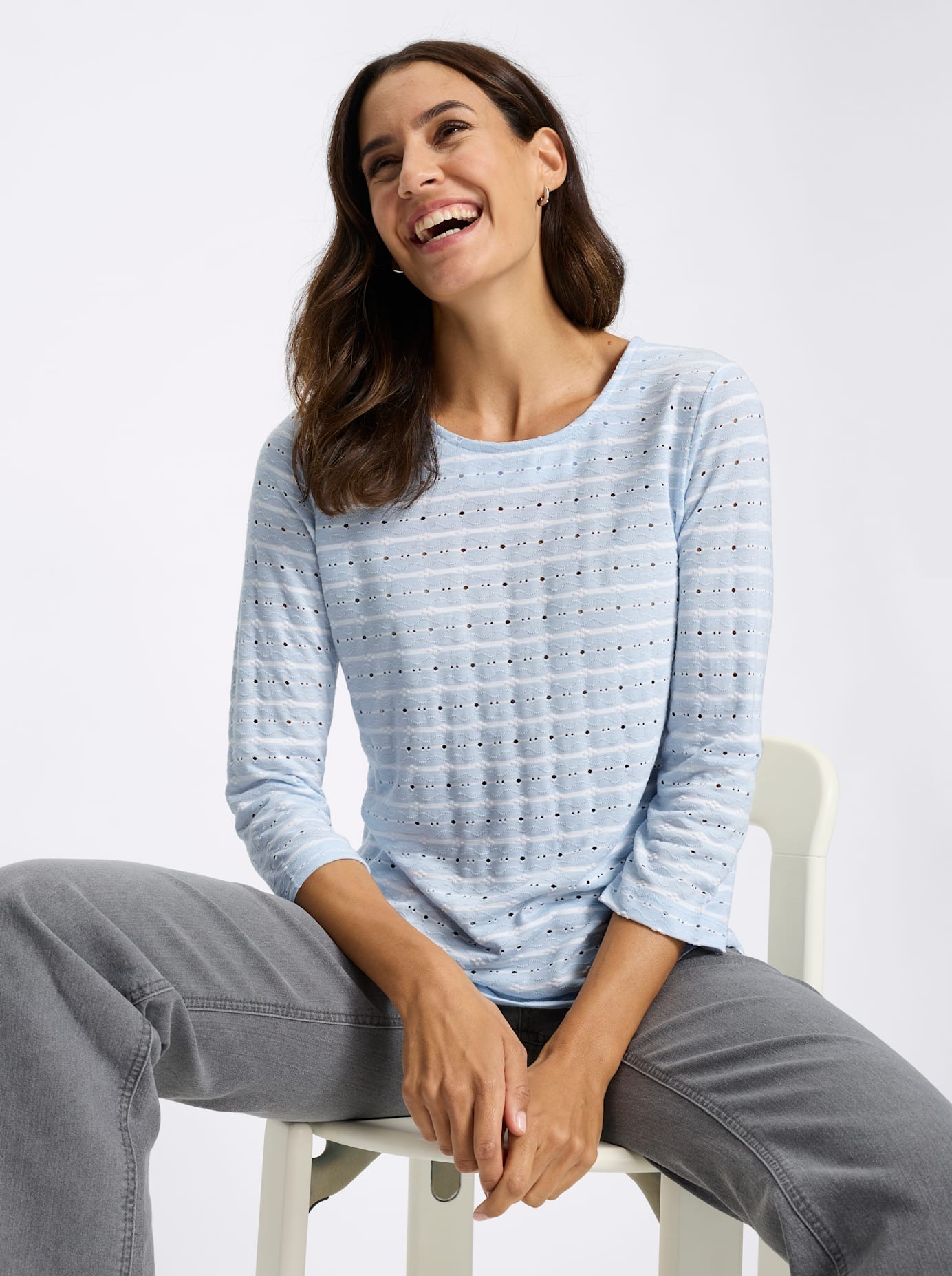 Inspirationen 3/4-Arm-Shirt »3/4-Arm-Shirt« 1 tlg.