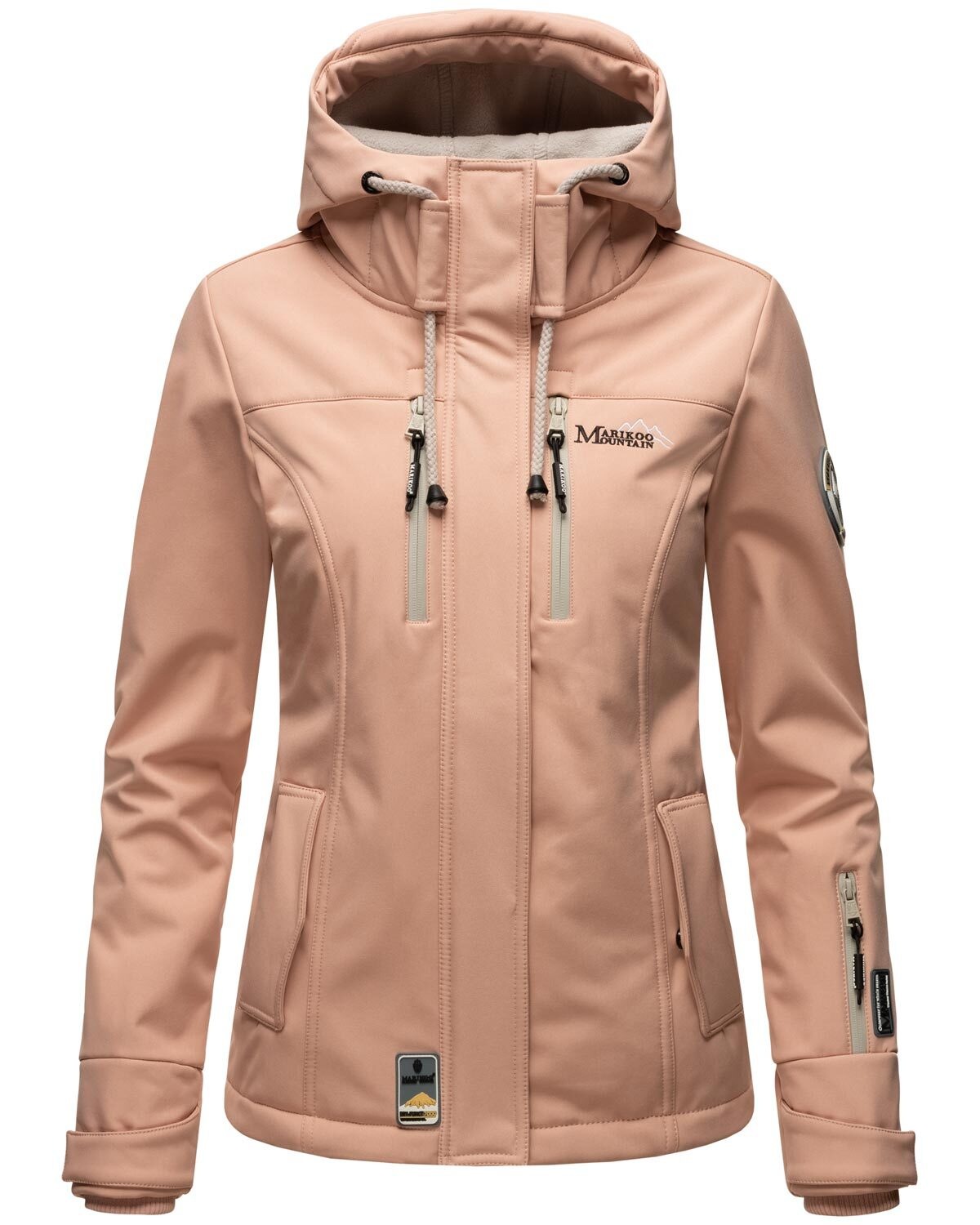 Marikoo Softshelljacke »Marikoo Kleinezicke Damen Softshell Jacke B864«
