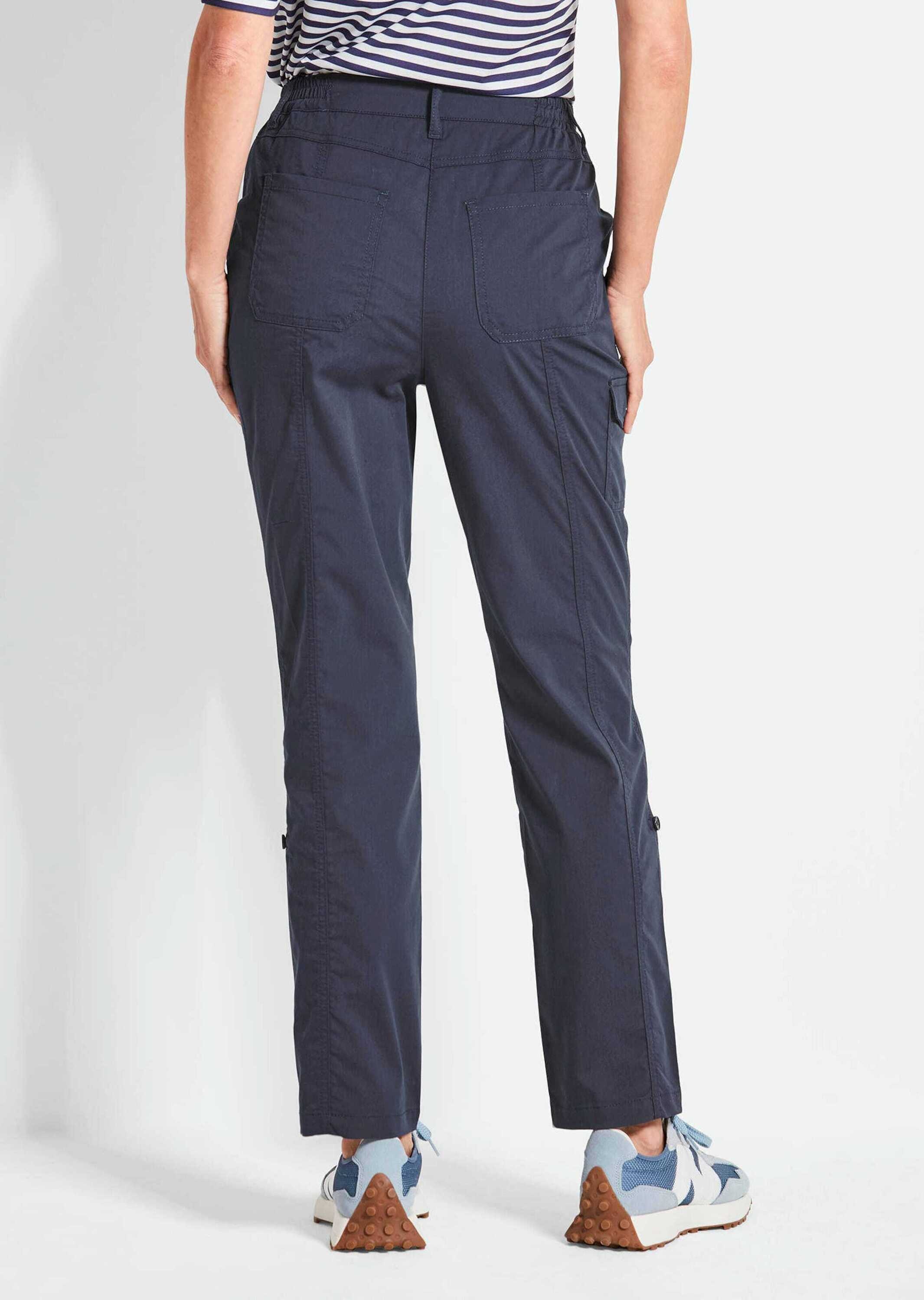 GOLDNER Stoffhose »Krempelbare Hose mit Funktion«