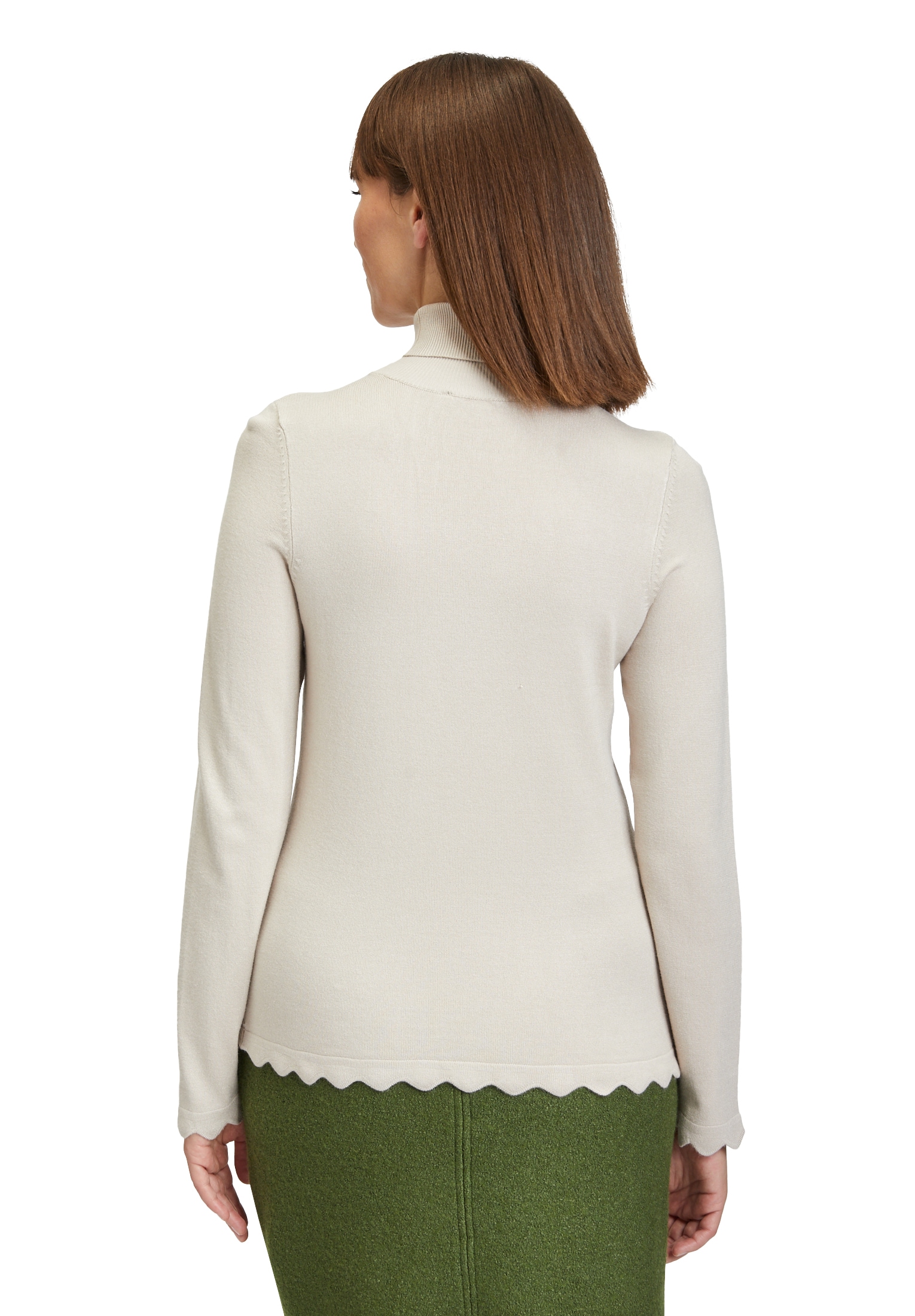 Betty Barclay Rundhalspullover »Feinstrickpullover mit Wellenstruktur«