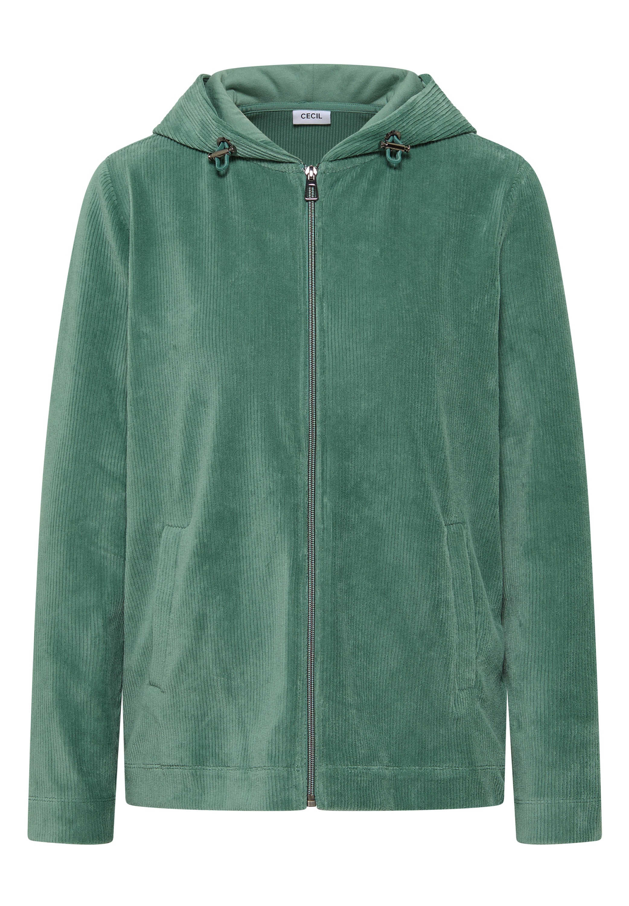 Cecil Cardigan, Cord mit Kapuze